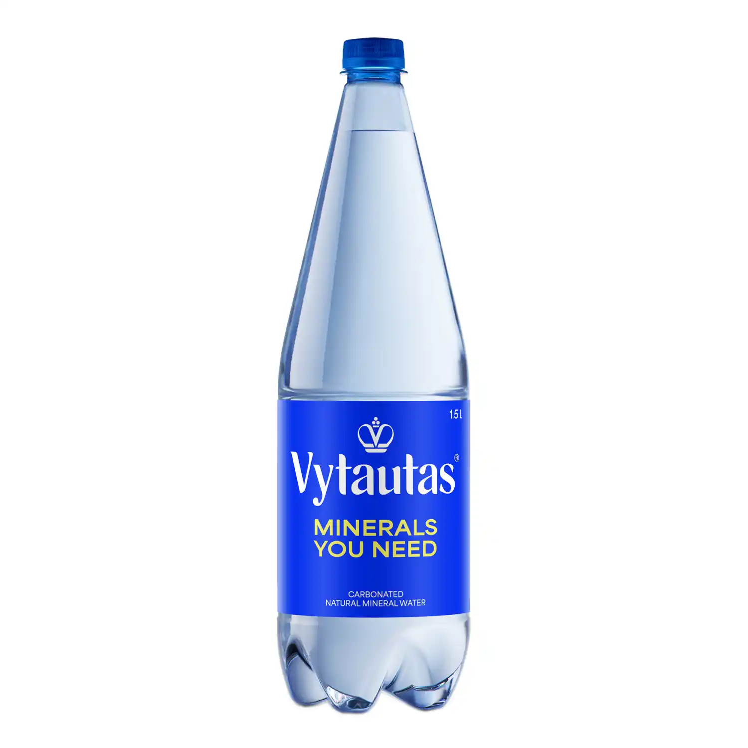 Minerālūdens Vytautas dabīgs, gāzēts 1,5l