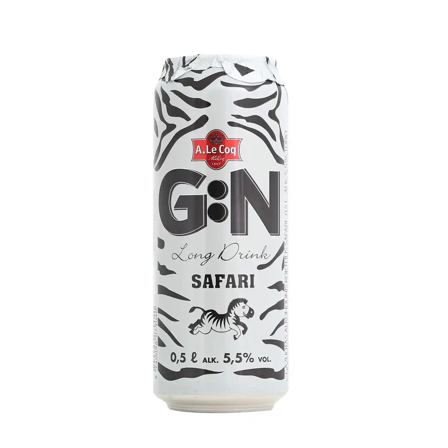 Alk. kokteilis GIN SAFARI, 5,5 % 0,5 l