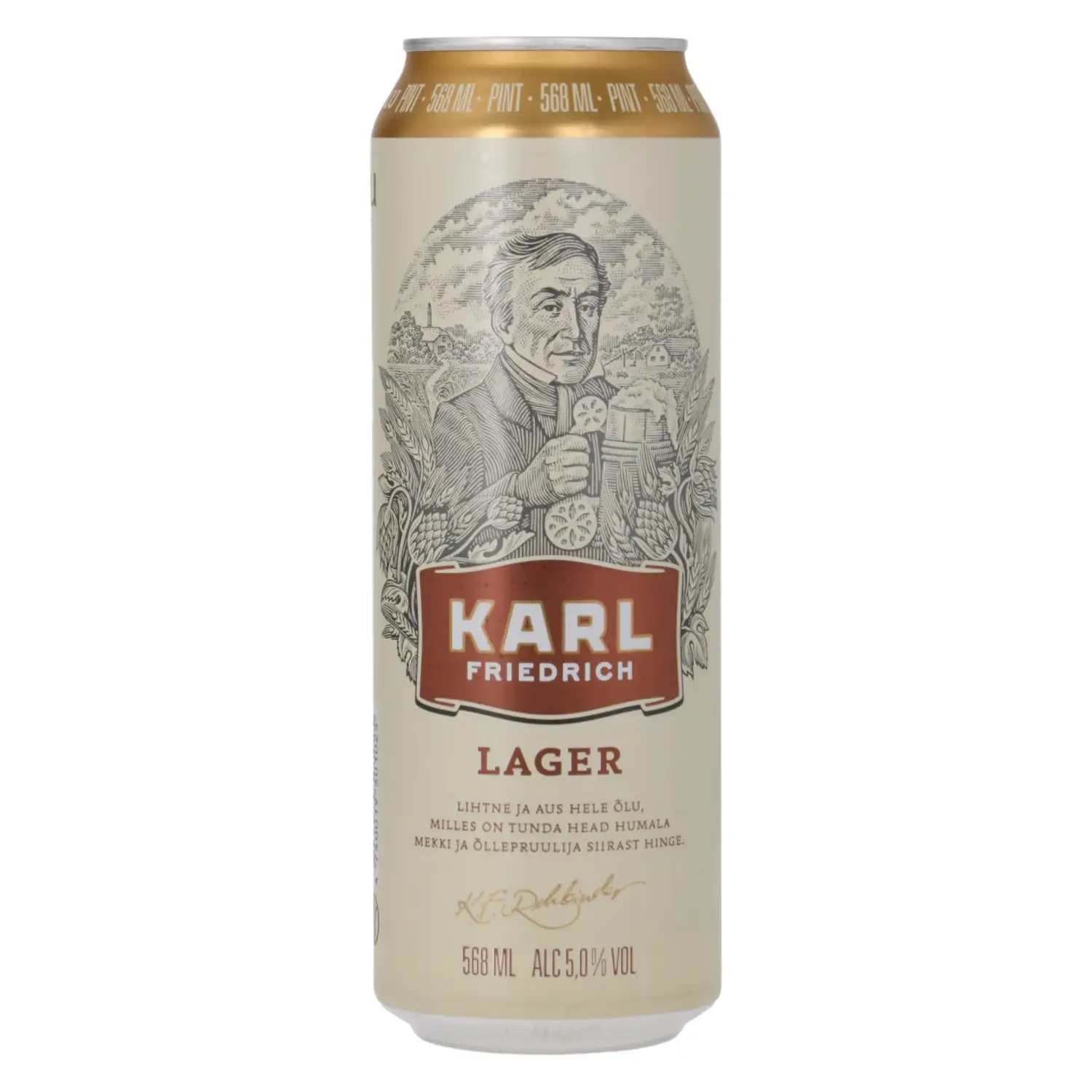 Õlu Karl Friedrich 5%vol 0,568l prk