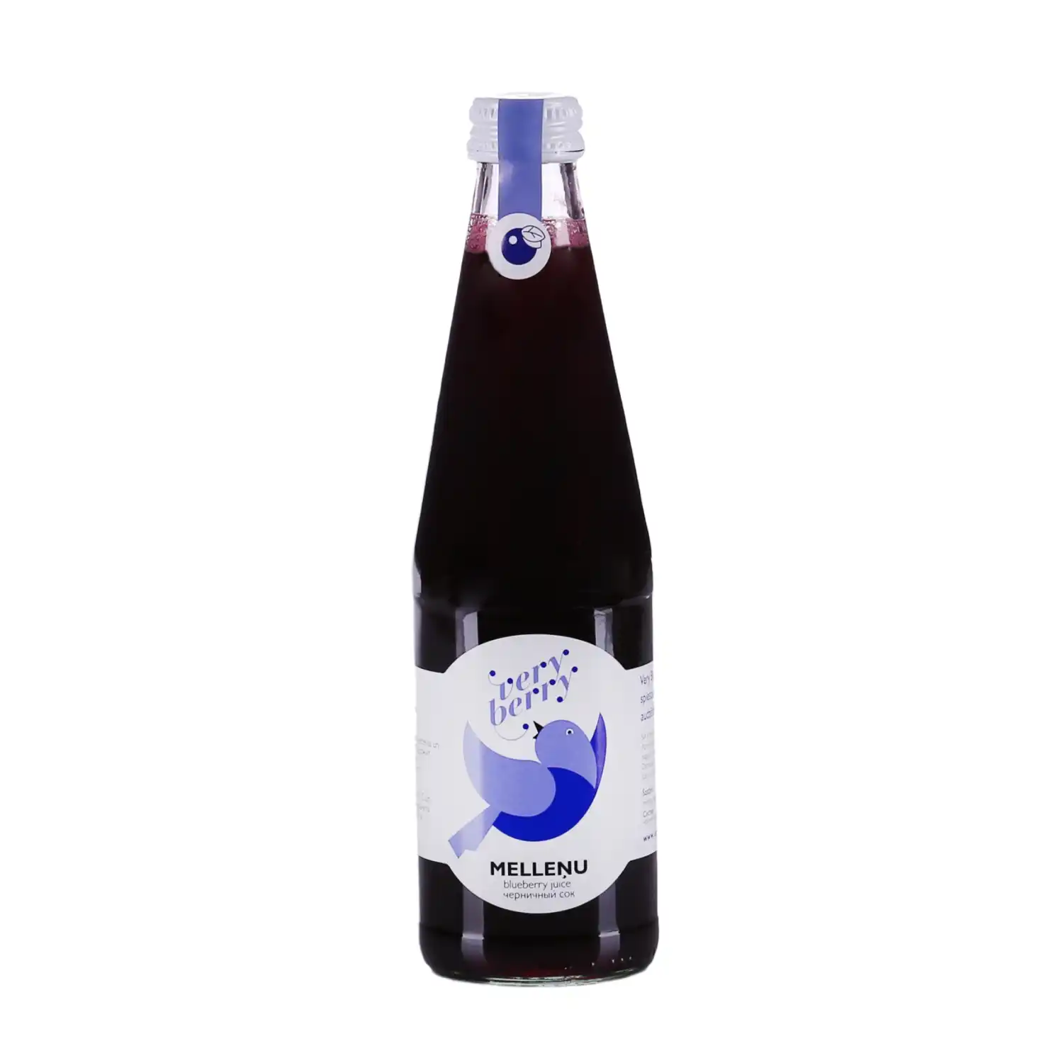 Natūr. mėlynių sultys VERY BERRY, 330 ml