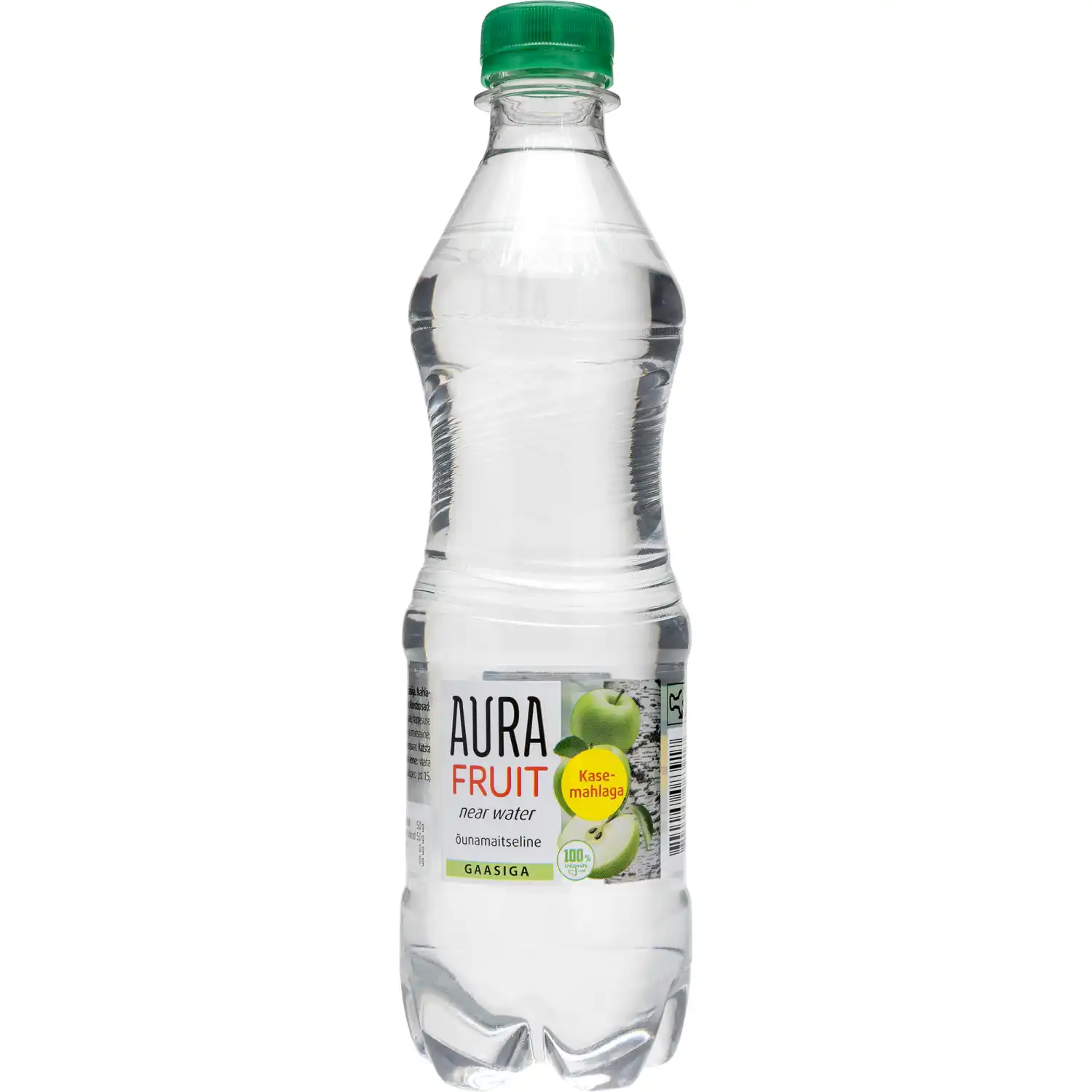 Gas.maitsevesi kasemahla-õuna Aura Fruit 0,5l