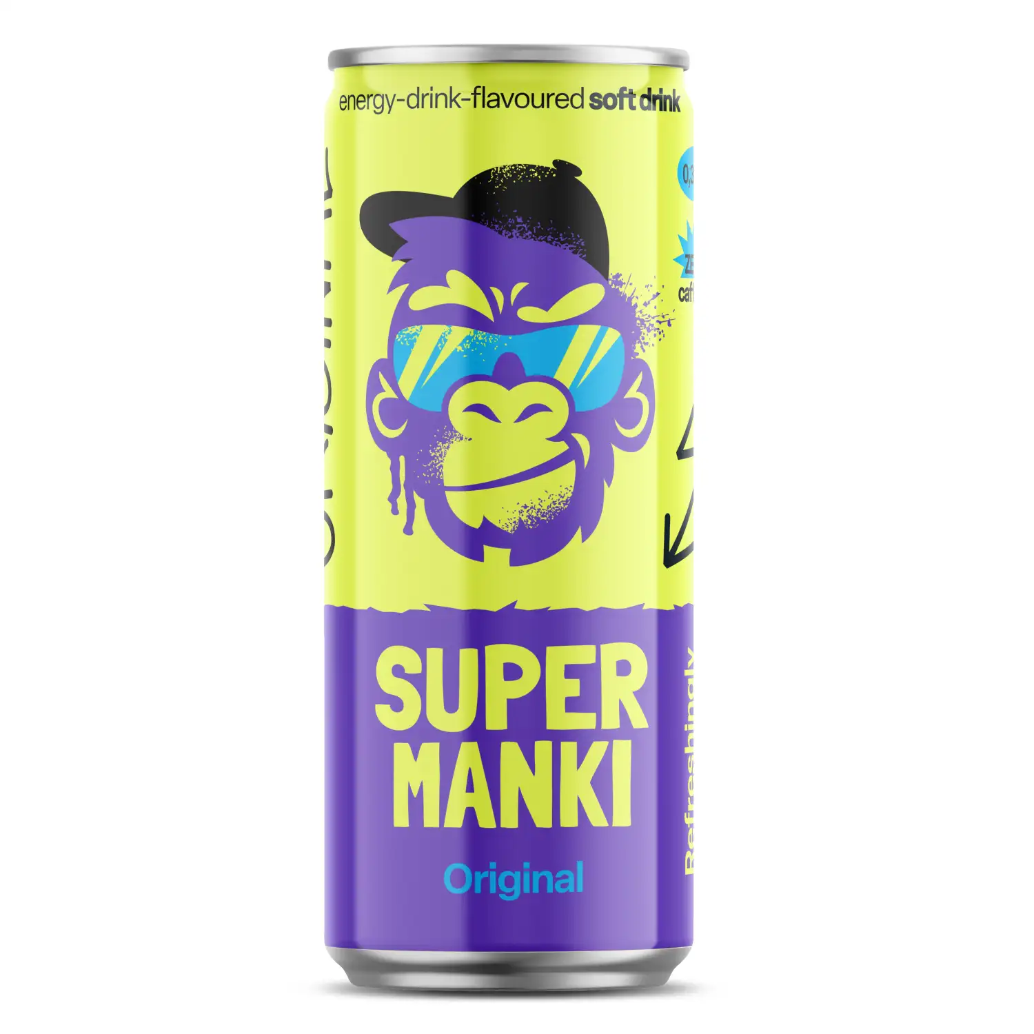 Dzēriens Super Manki gāzēts 0,33l