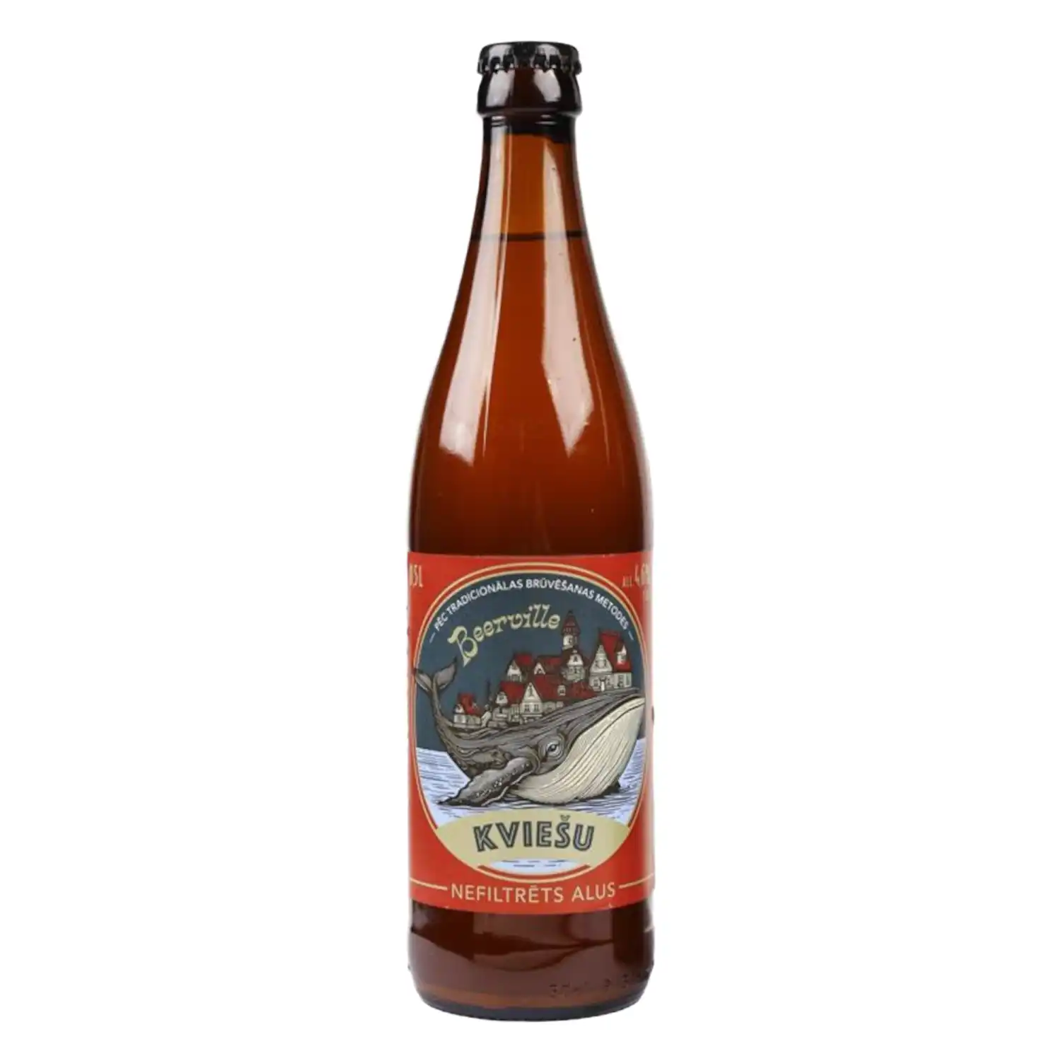 Alus Beerville kviešu 4,6% 0,5l