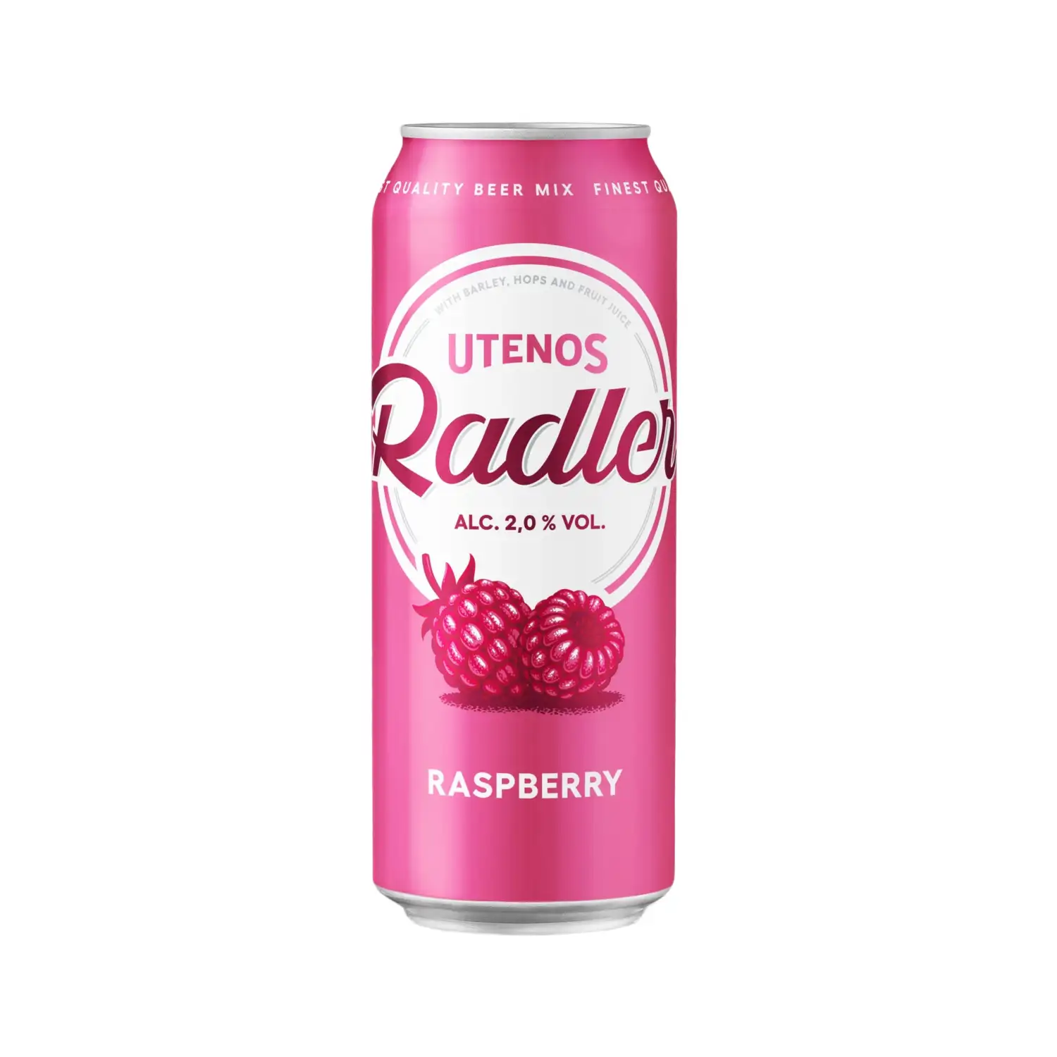 Alus UTENOS RADLER RASPBERRY, 2%, 0,5l