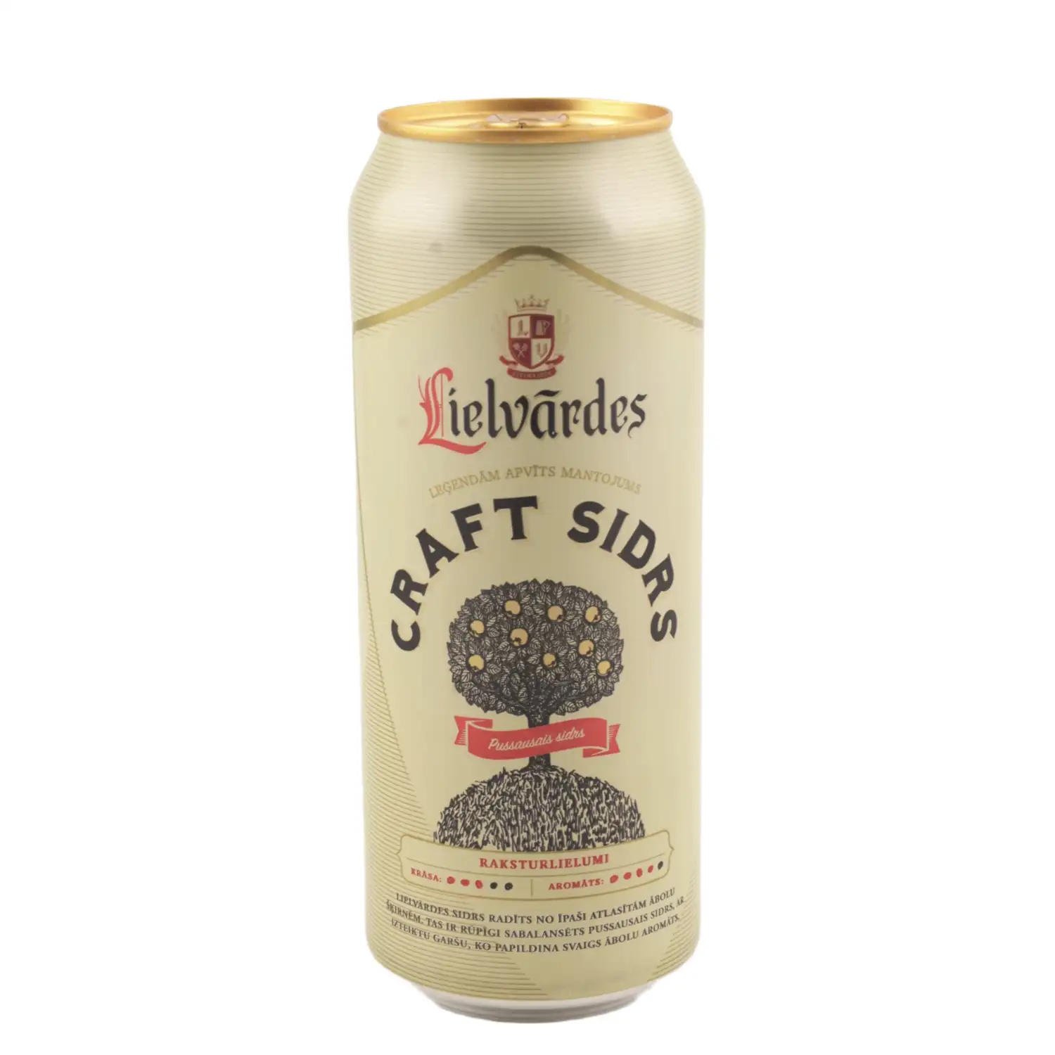 Sidrs Lielvārdes Craft 5,6% 0,5l