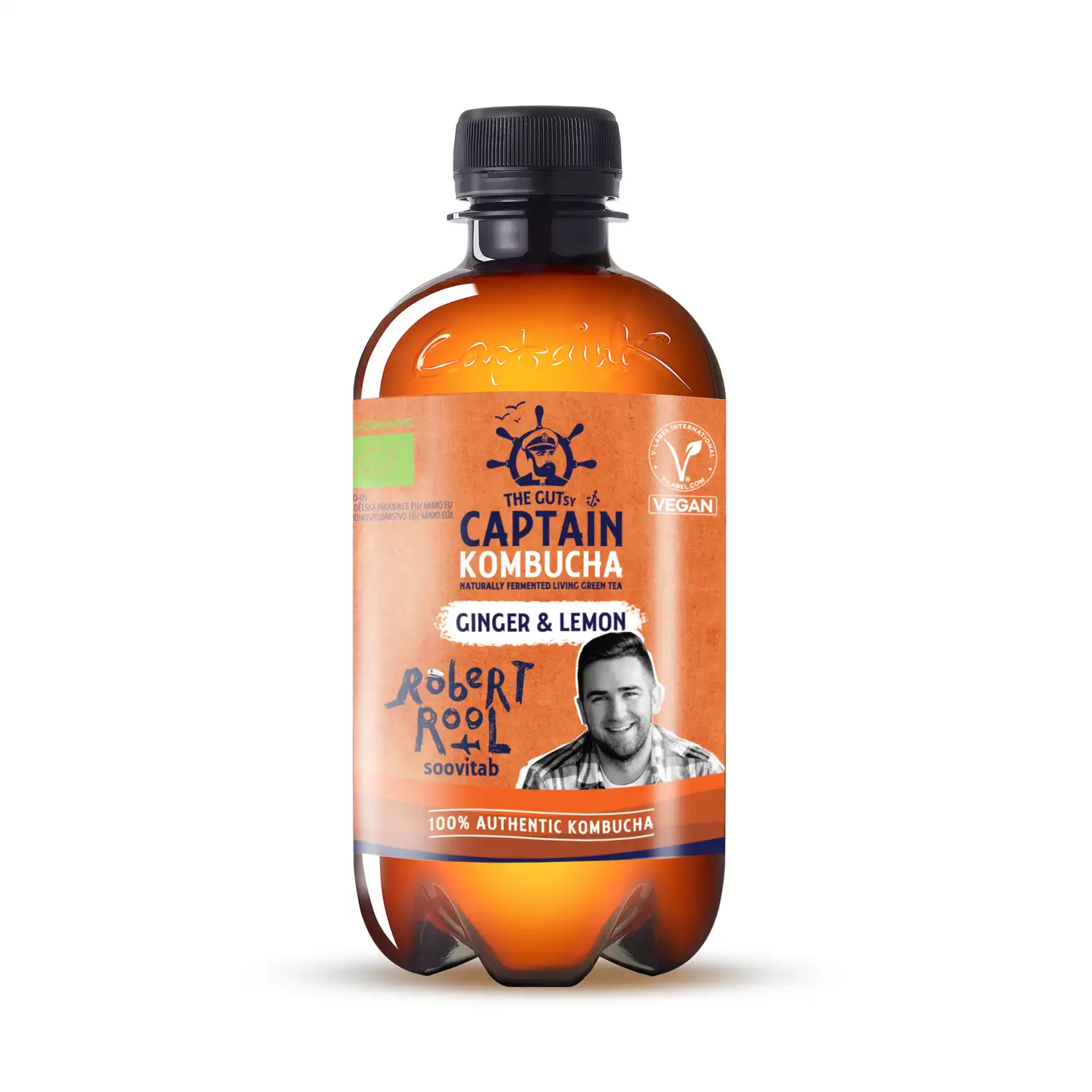 Kombucha jook Captain Kombucha ing.-sid. 0,4l