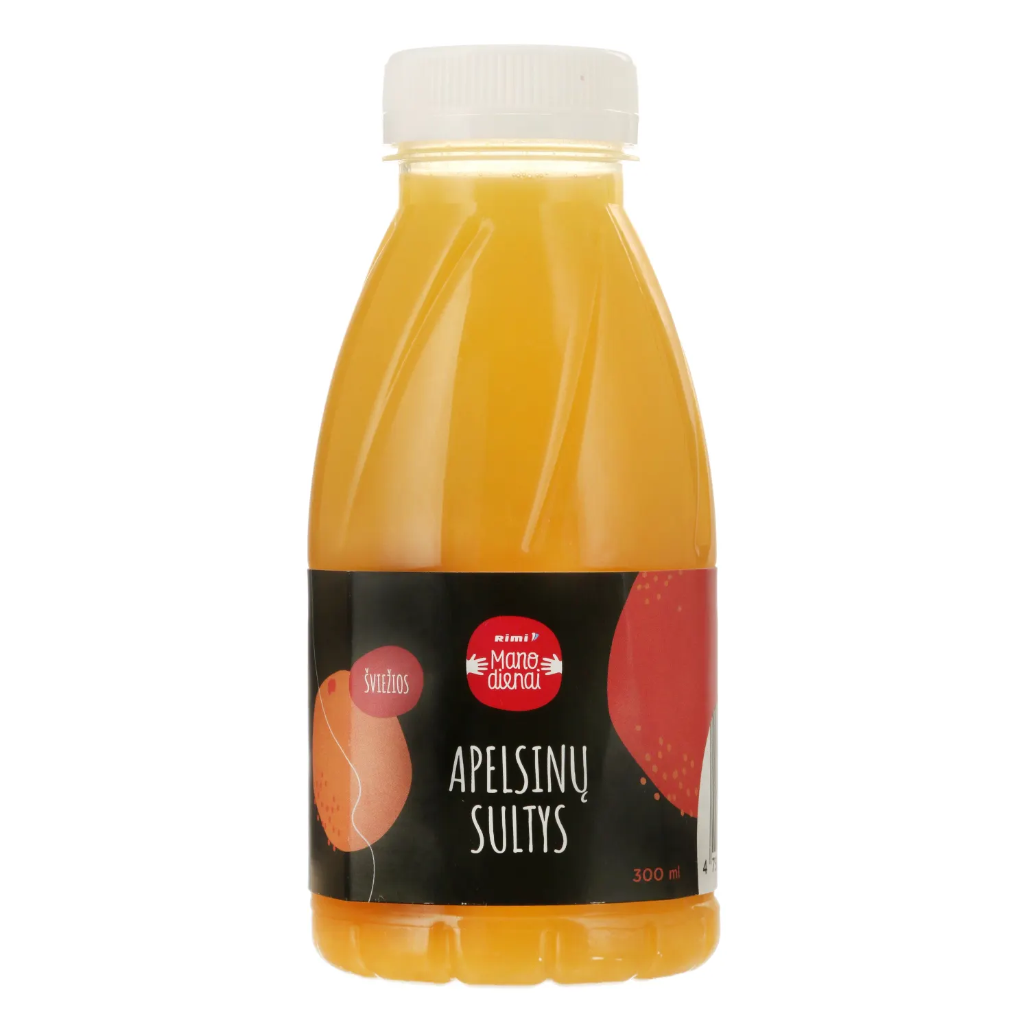 Šviežiai spaustos apelsinų sultys,300 ml