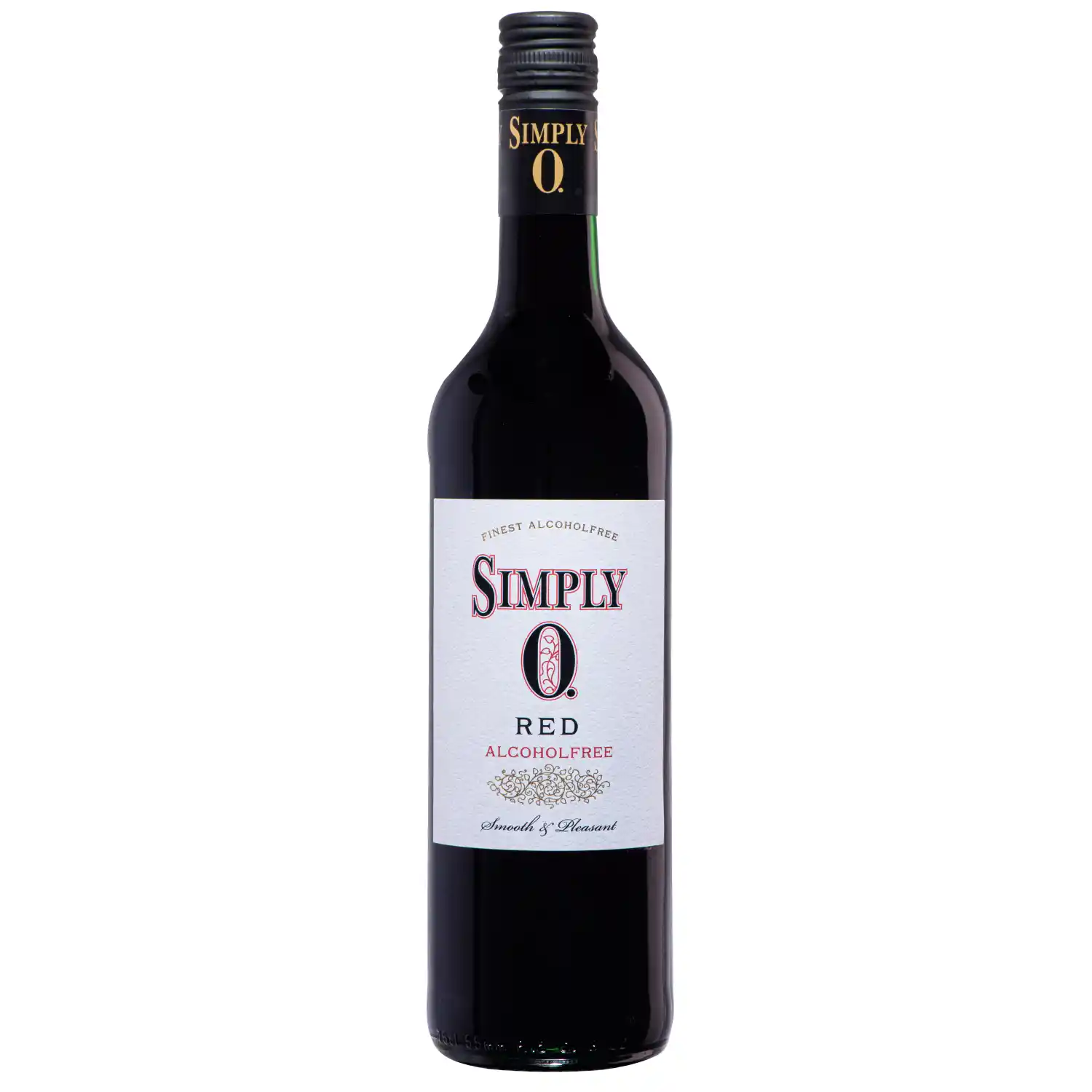 Nealkoholinis raudonasis vynas 0, 0,75 l