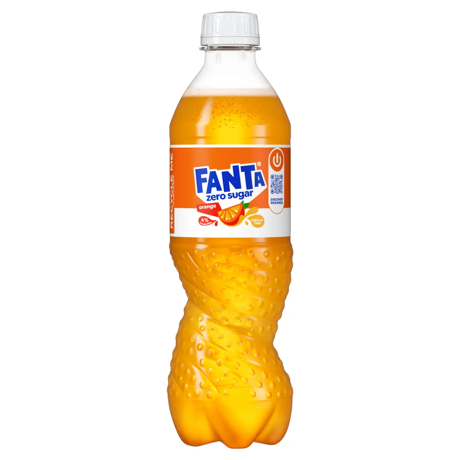 Gāz. dzēr. Fanta Orange Zero ar saldin. 0,5l