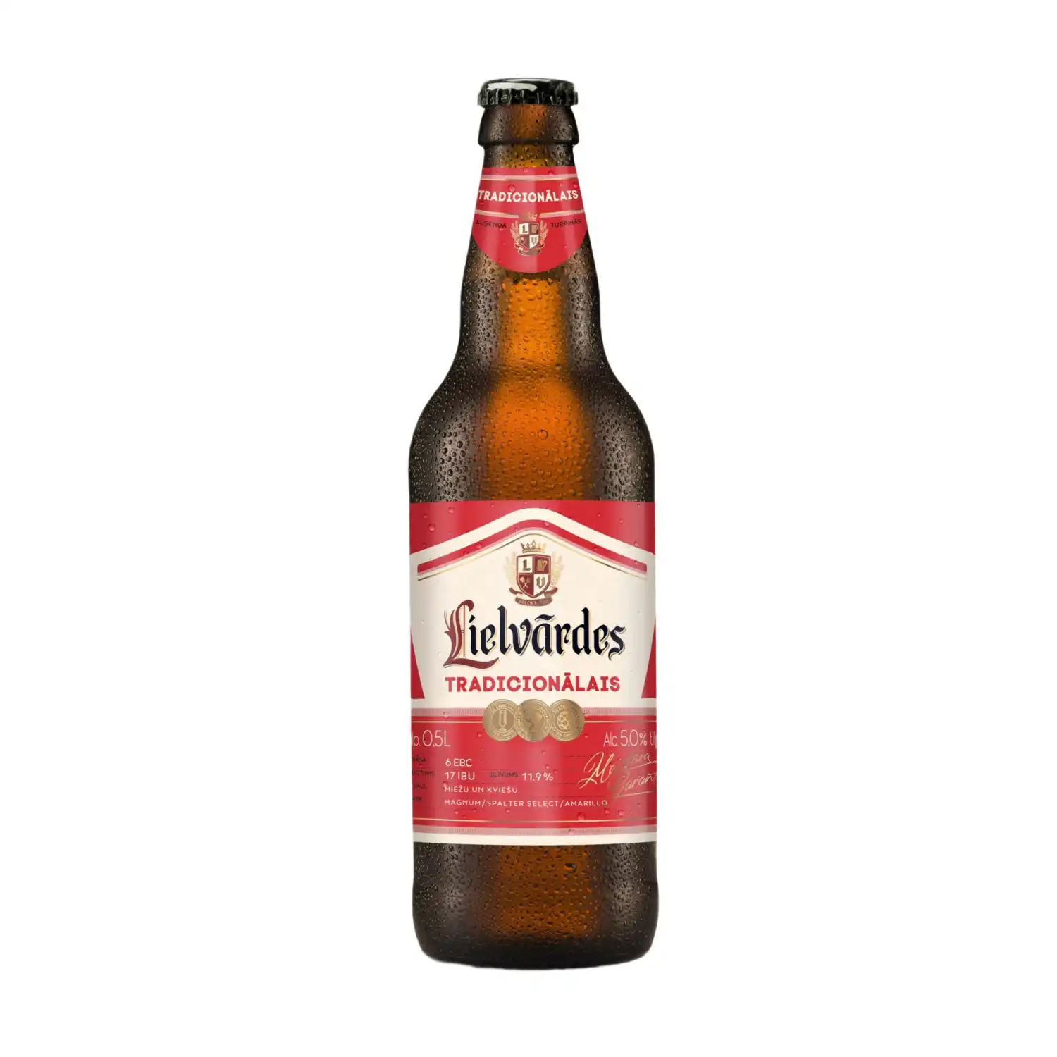 Alus Lielvārdes tradicionālais 5% 0,5l