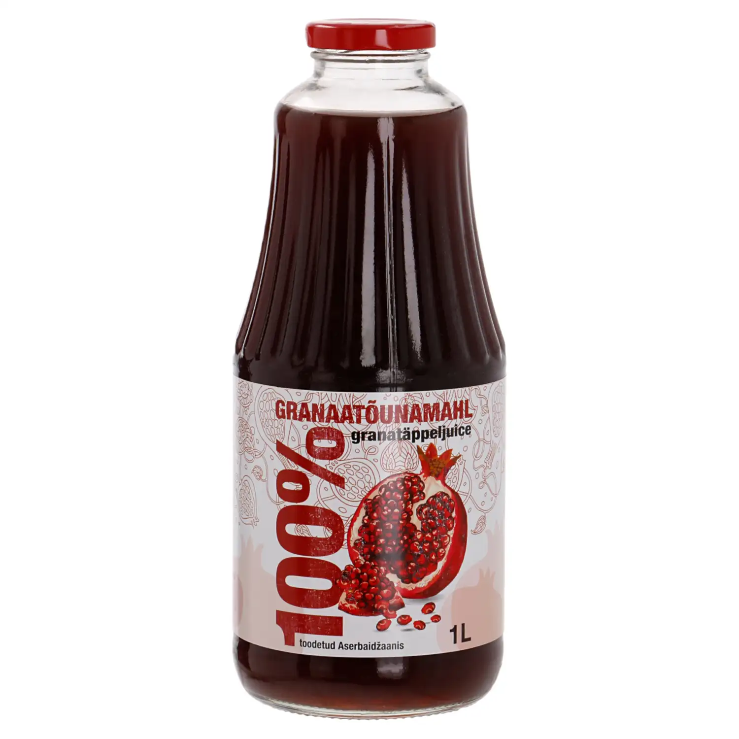 Mahl granaatõuna 100% 1l pudel