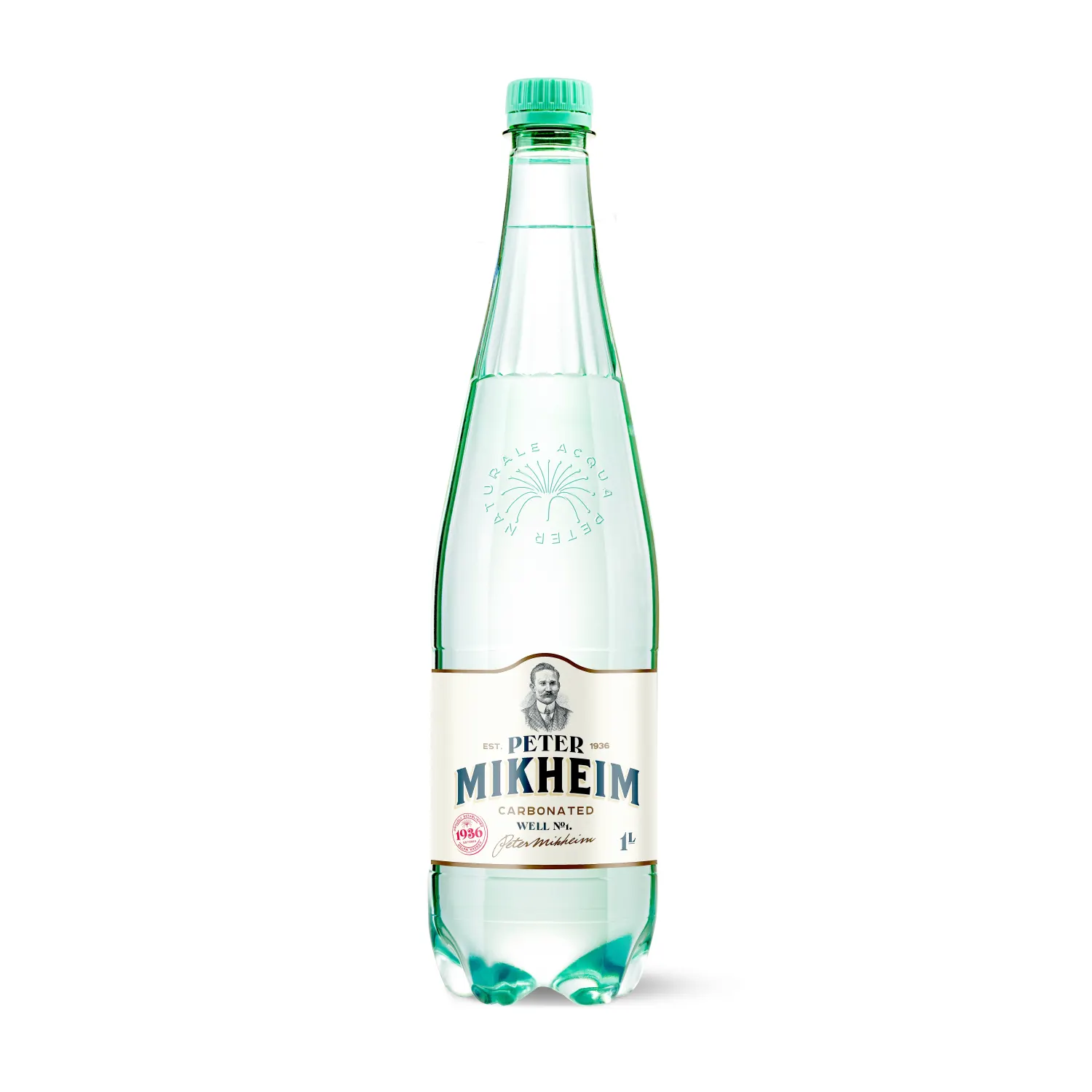 Dabīgais minerālūdens Peter Mikheim gāzēts 1l