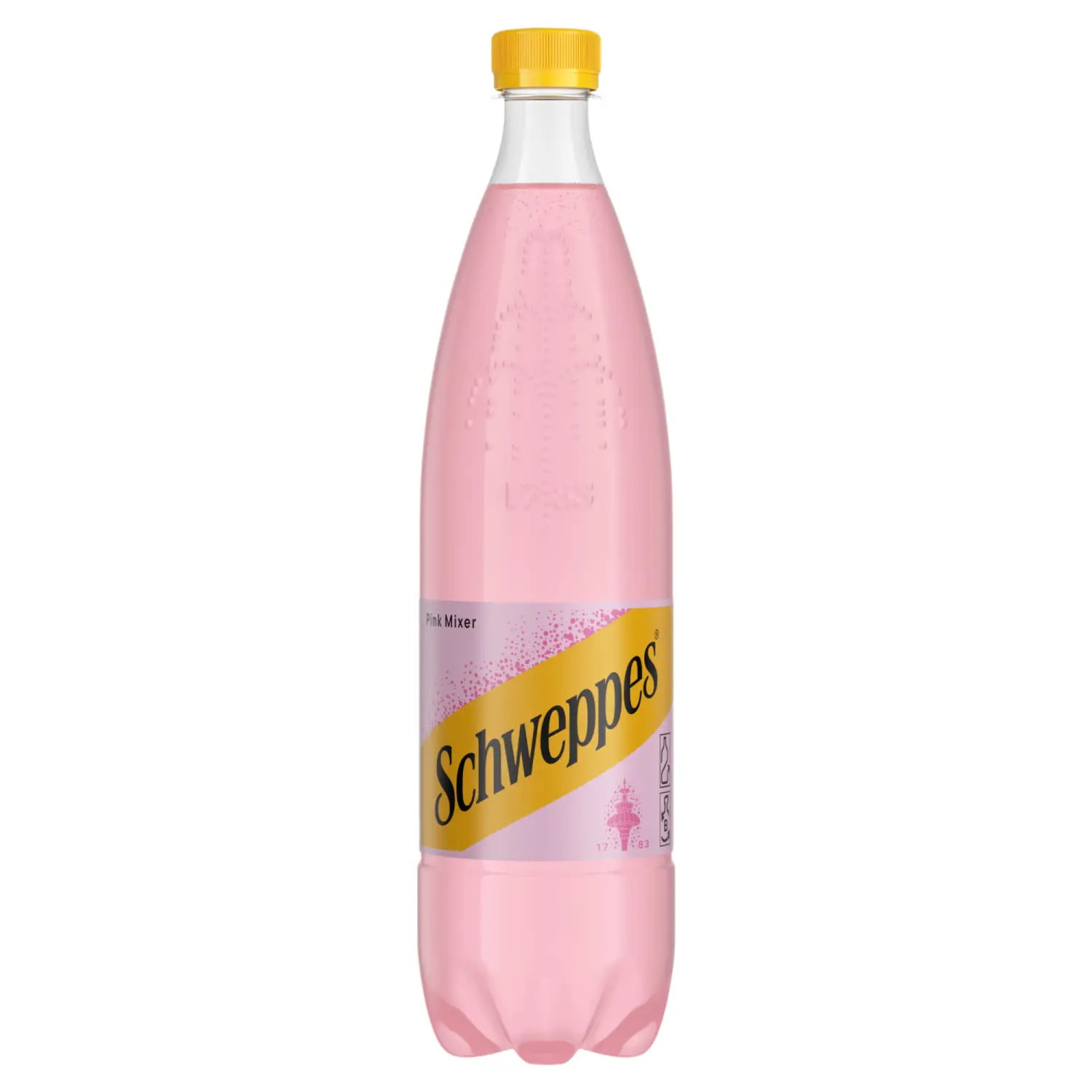 Gaivusis gėrimas SCHWEPPES PINK MIXER, 1 l