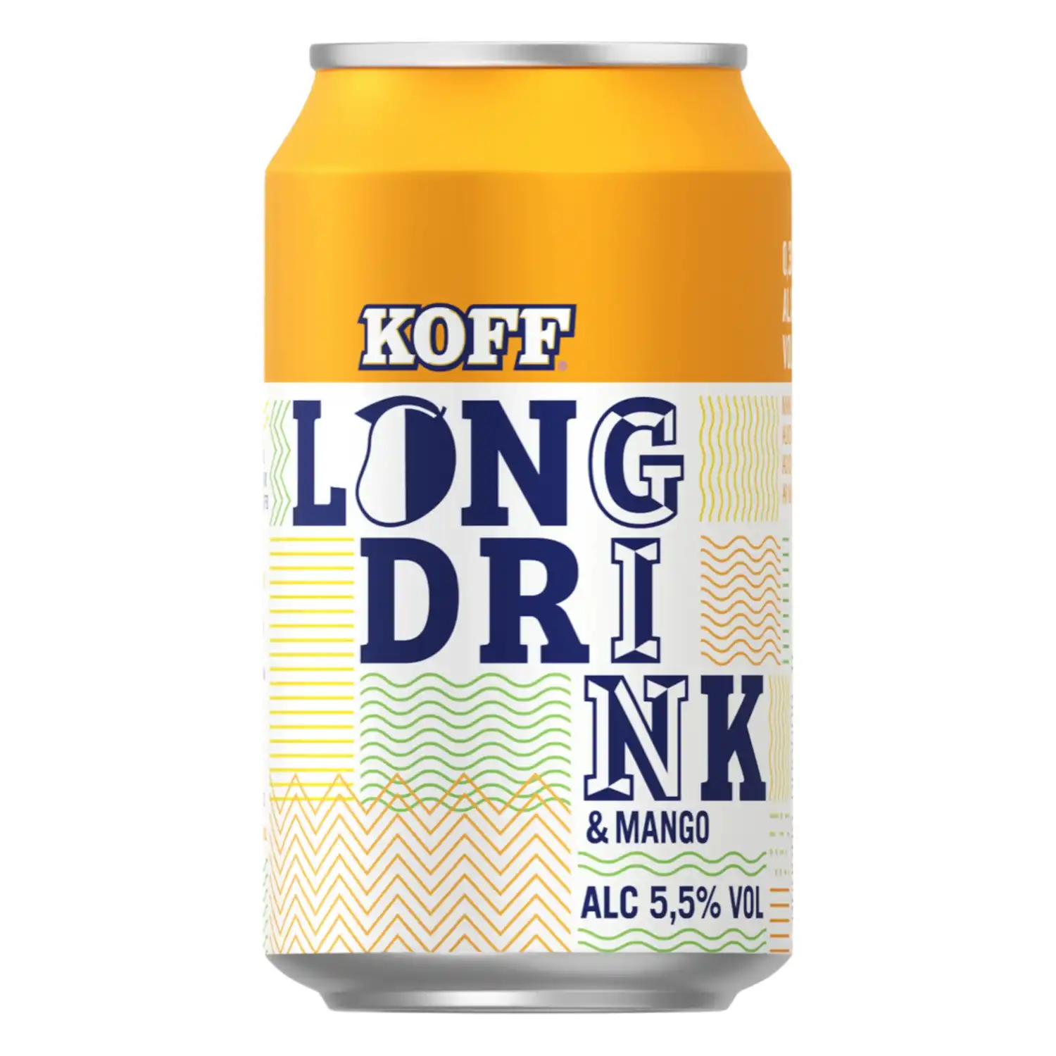 Alkoholisks dzēriens Koff Mango 5,5% 0,33l