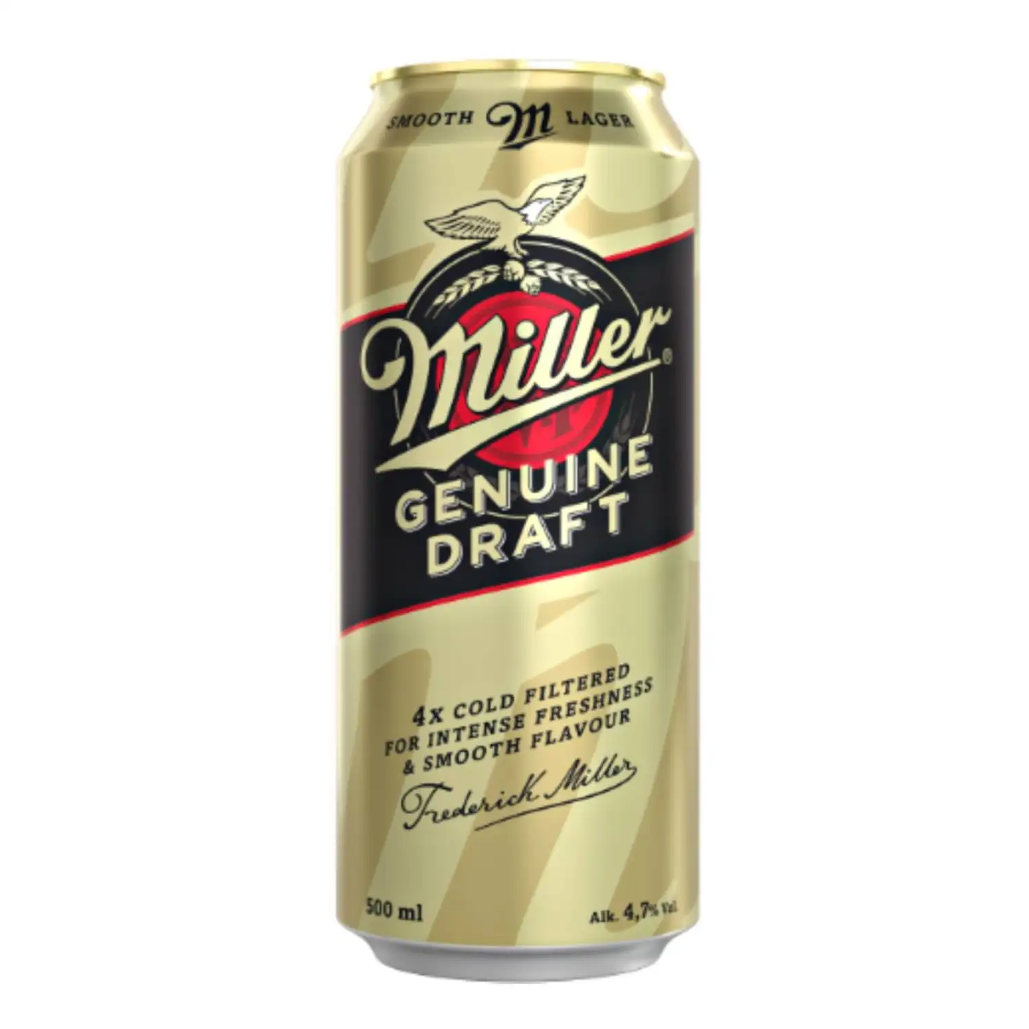 Alus MILLER GENUINE DRAFT, 4,7 %, 0,5 l
