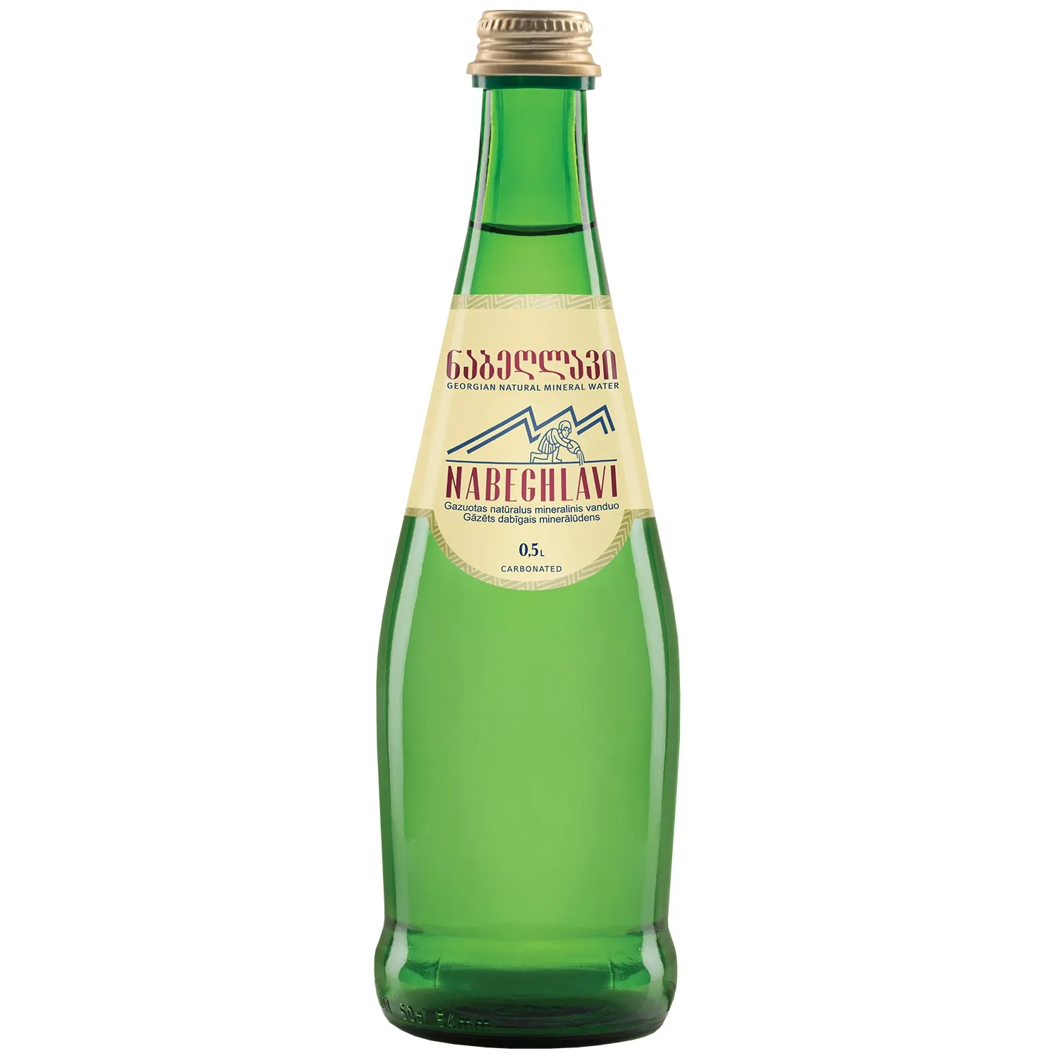 Minerālūdens Nabeghlavi gāzēts 0,5l