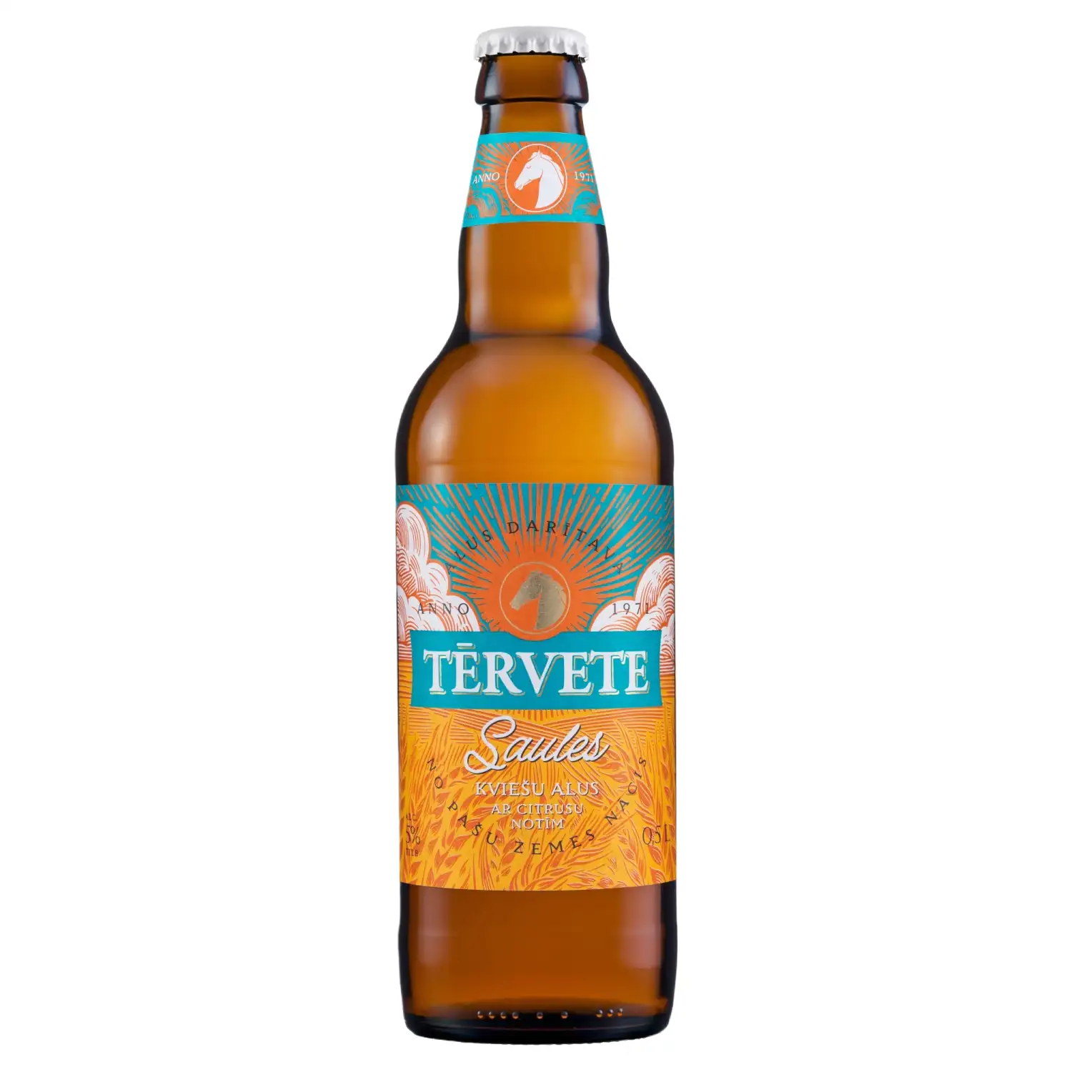 Alus Tērvete Saules 5% 0,5l