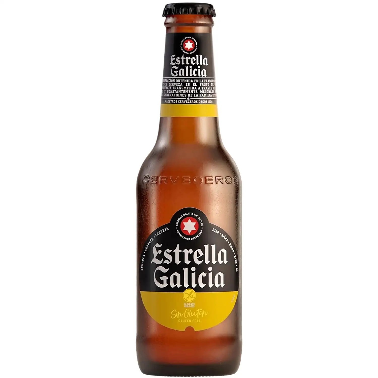 Alus ESTRELLA GALICIA, 5,5 %, 0,33 l