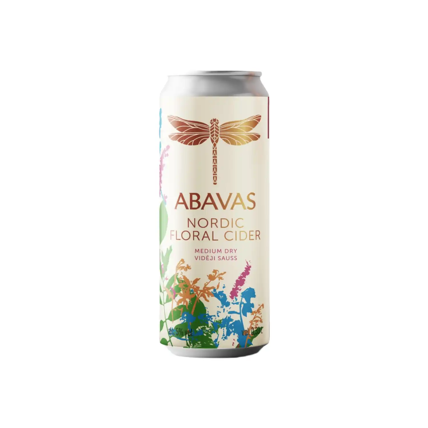Siider Abavas Nordic Floral 5%vol 0,33l purk