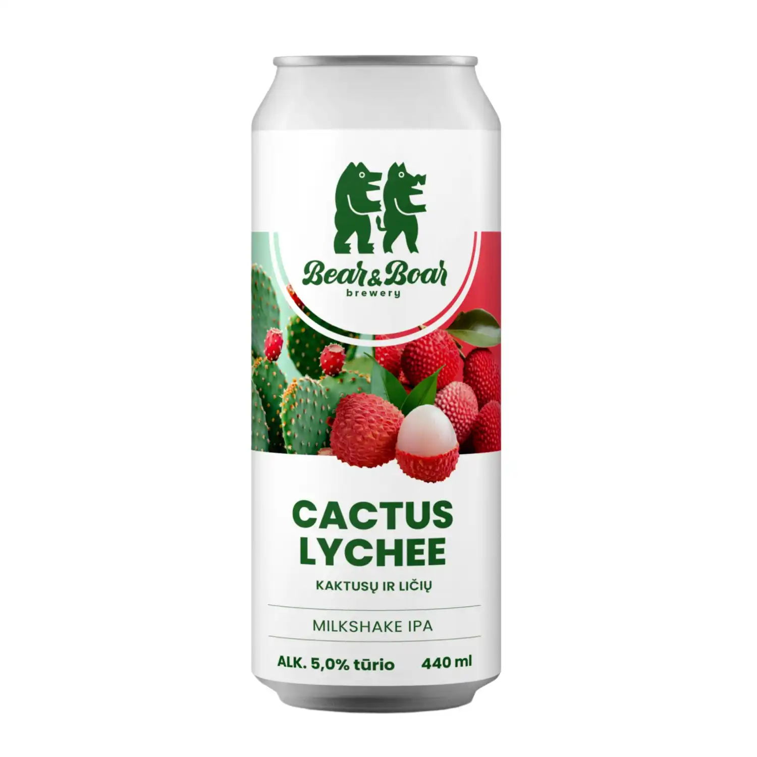 Alus CACTUS & LYCHEE, 5,0 %, 0,44 l