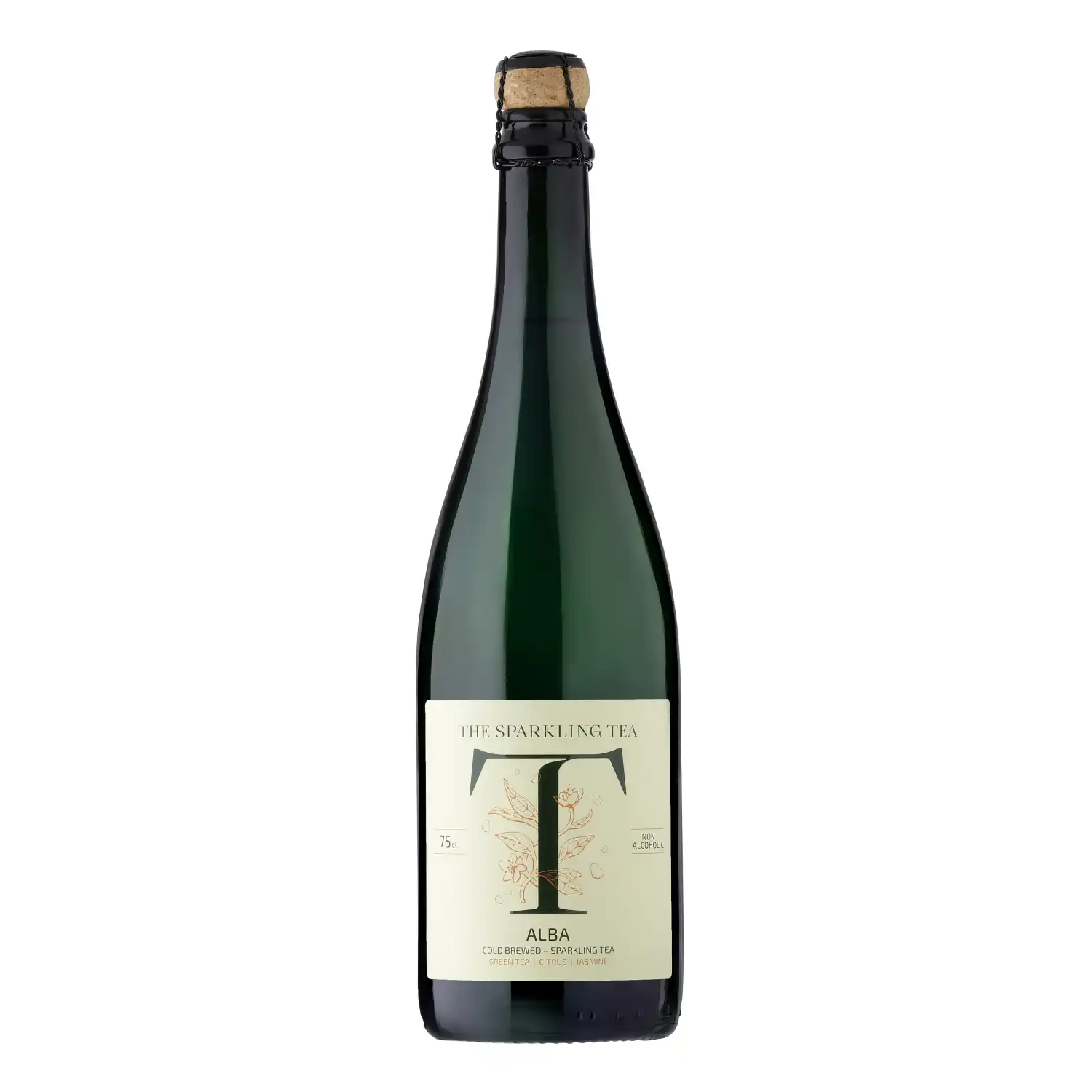 Nealk. p. arbata THE SPARKLING T ALBA, 0,75 l