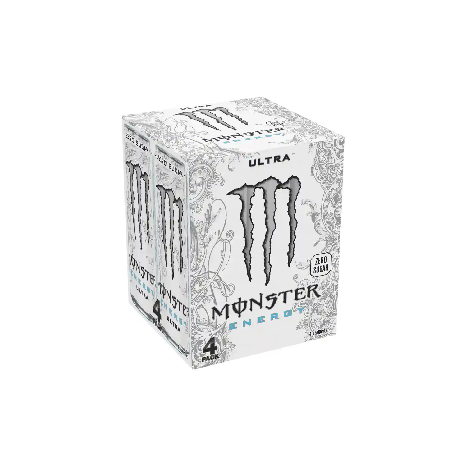 Enerģijas dzēriens Monster Zero Ultra 4x500ml
