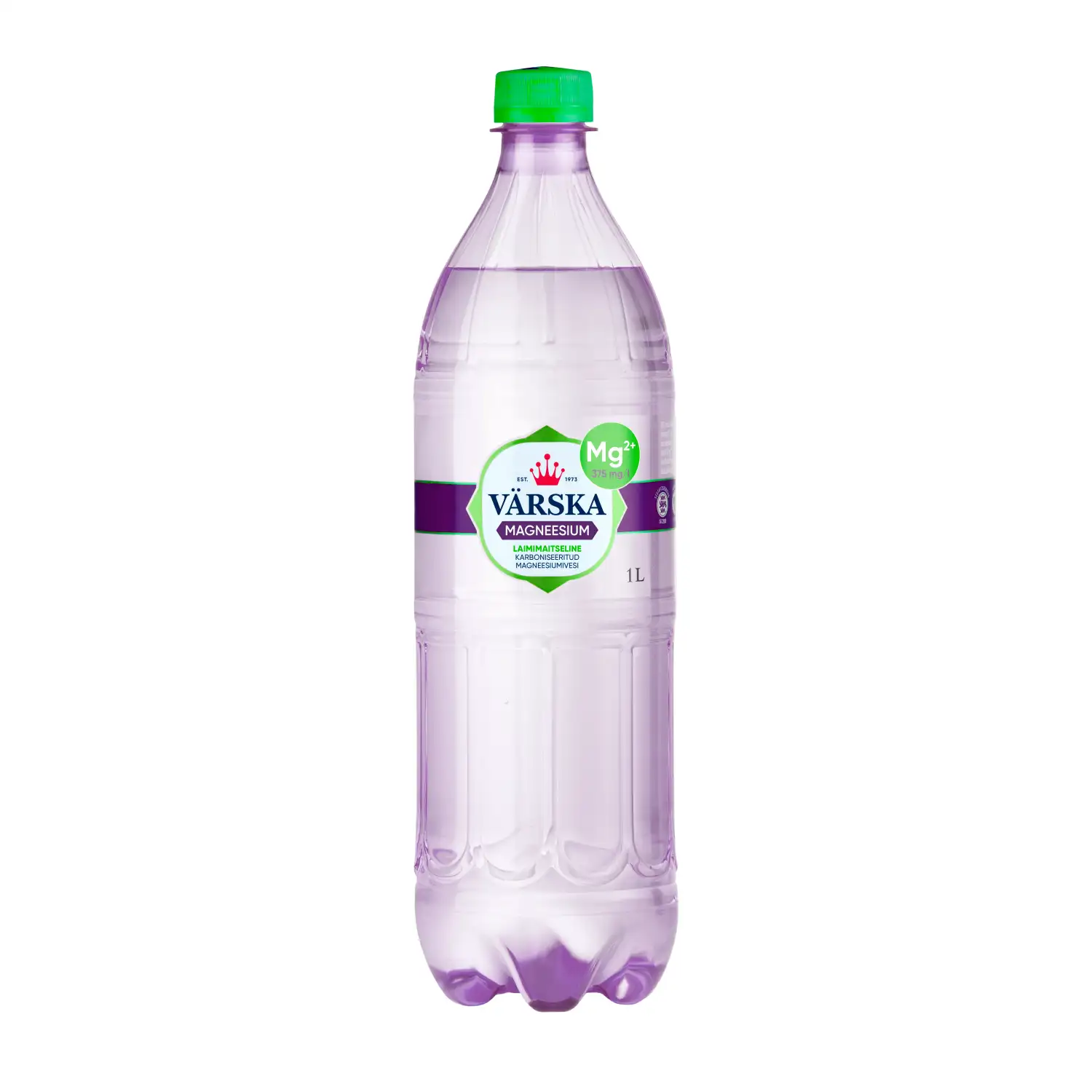 Karboniseeritud vesi magnees. laim Värska 1l