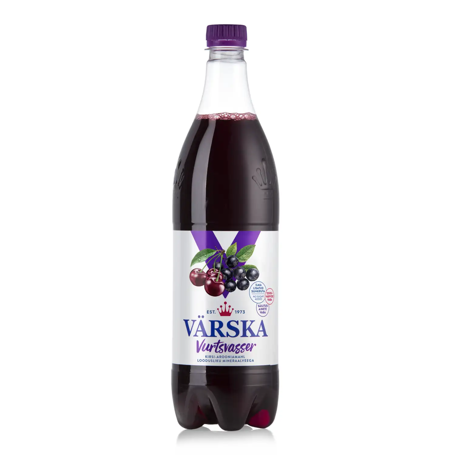 Mine.vesi kirsi-aroonia Värska Vurtsvasser 1l