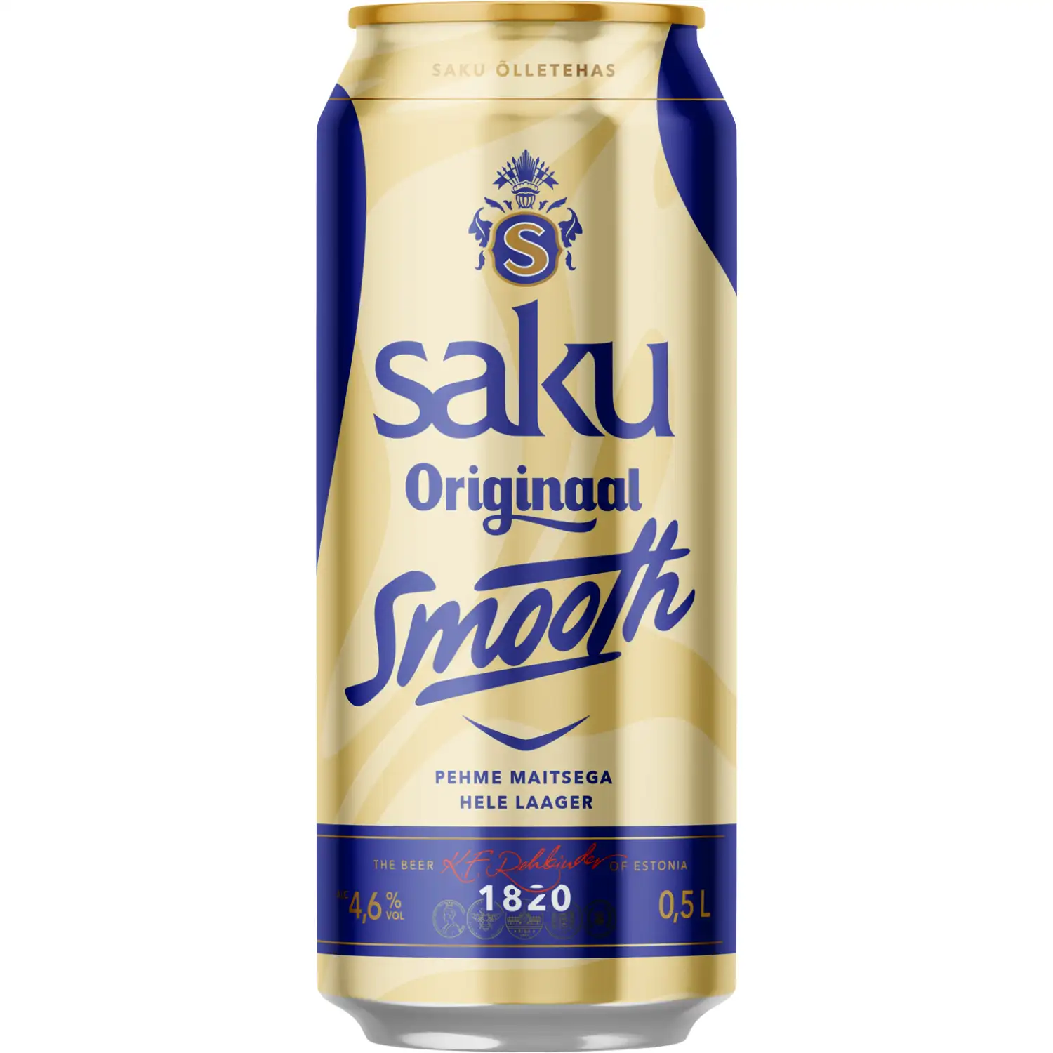 Õlu Originaal Smooth Saku 4,6% 0,5l