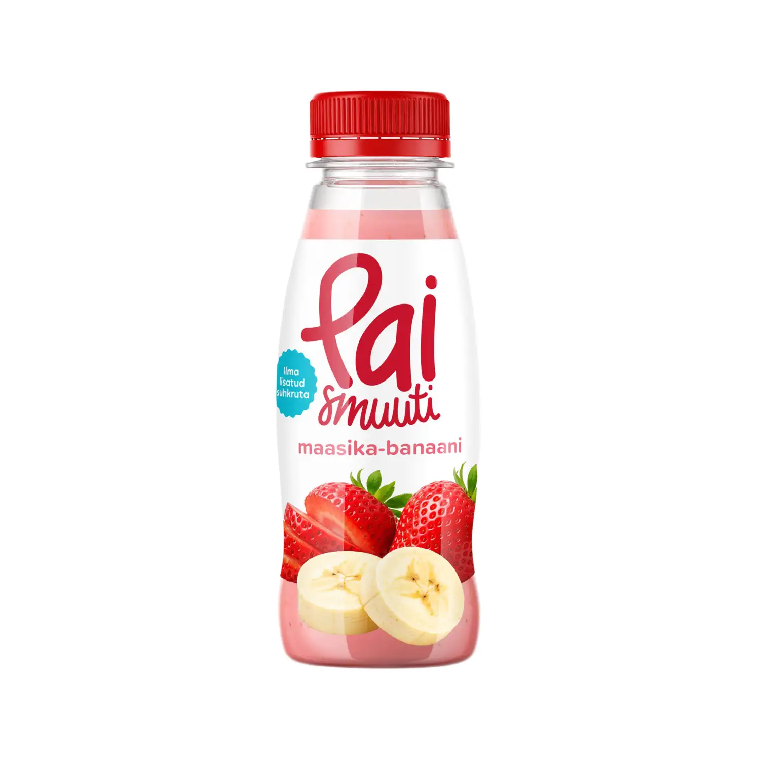 Smuuti maasika-banaani Pai 250ml