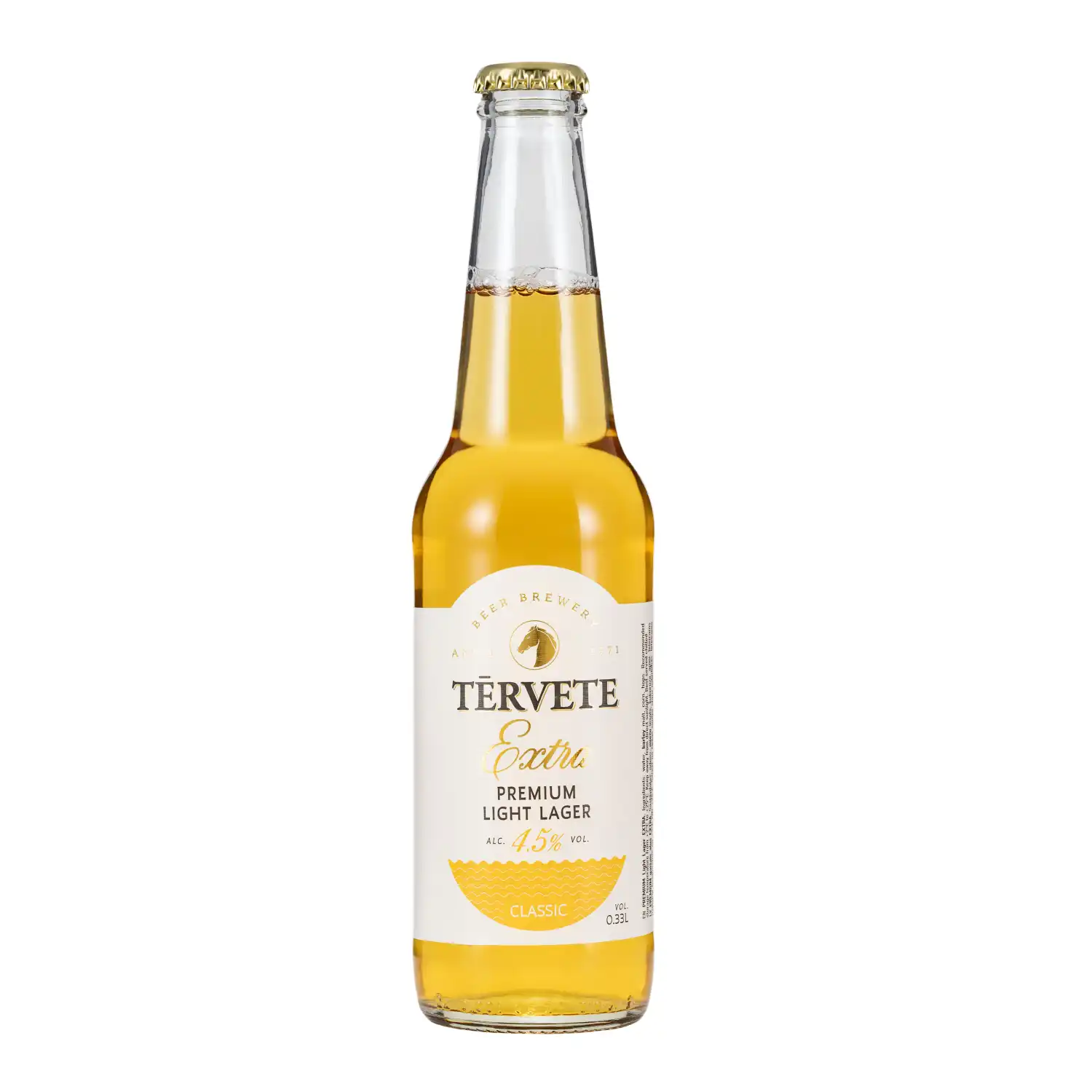 Õlu Tervete Extra Classic 4.5%vol 0,33l