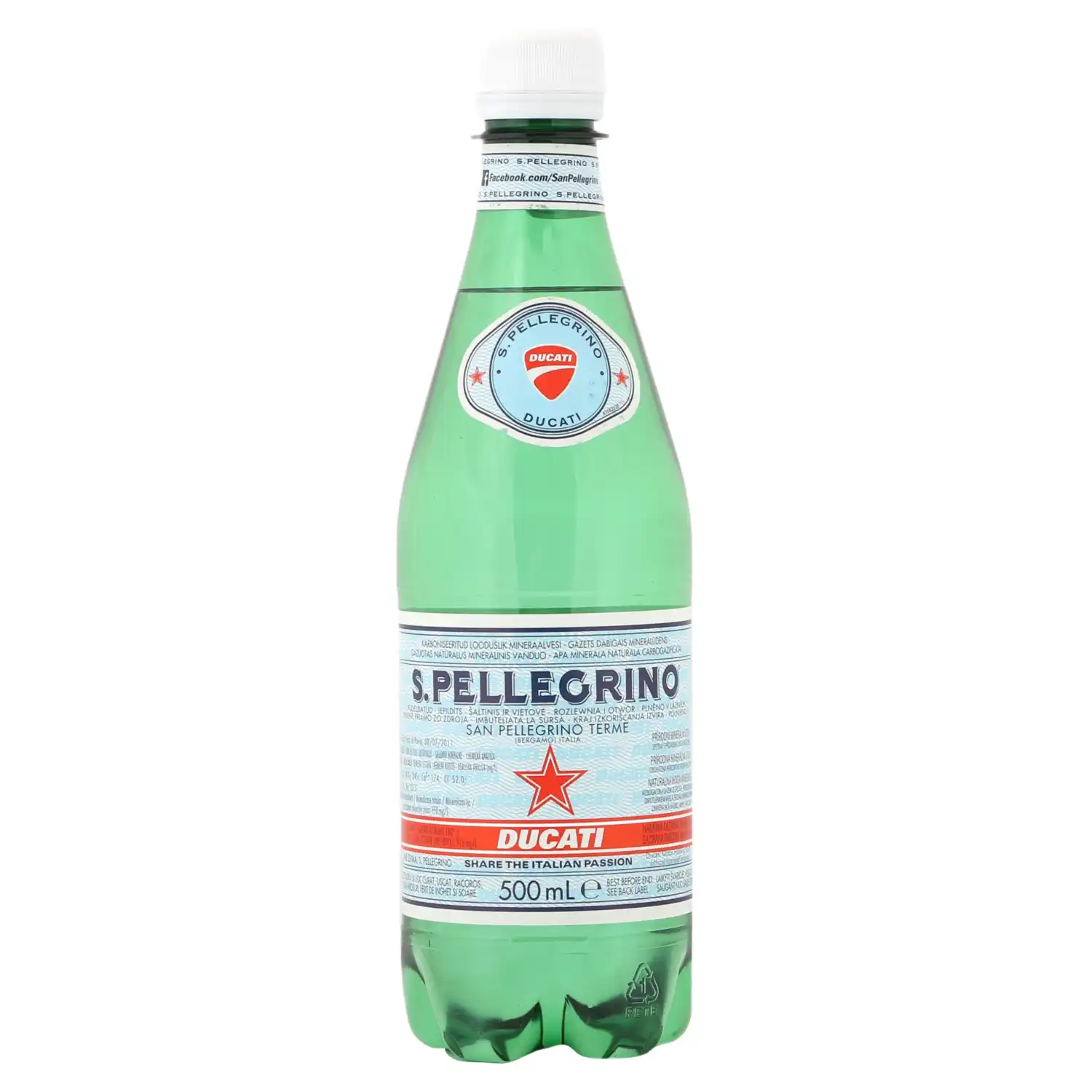 Minerālūdens Sanpellegrino gāzēts 0,5l