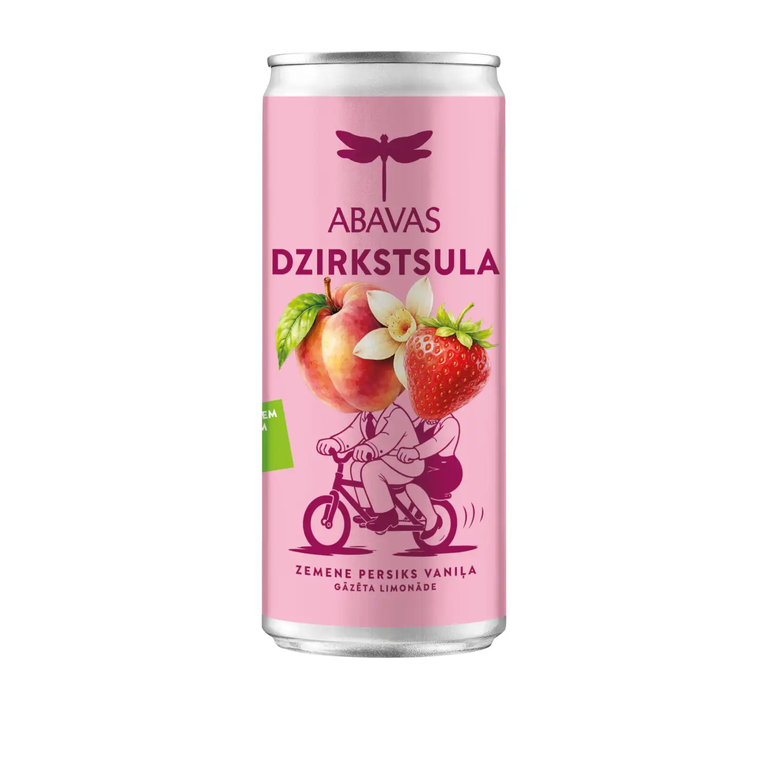 Dzirkstsula Abavas zemeņu,pers. van. g. 0,33l