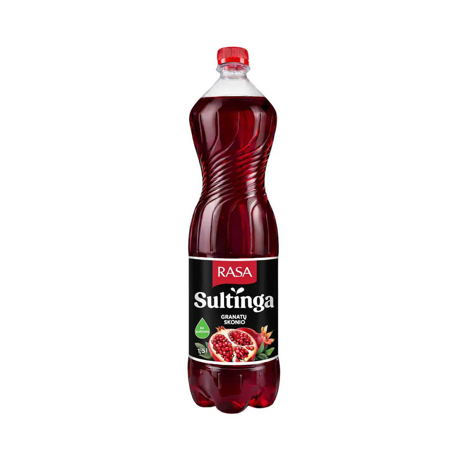 Granatų skon. gėrimas su saldikl. RASA, 1,5 l