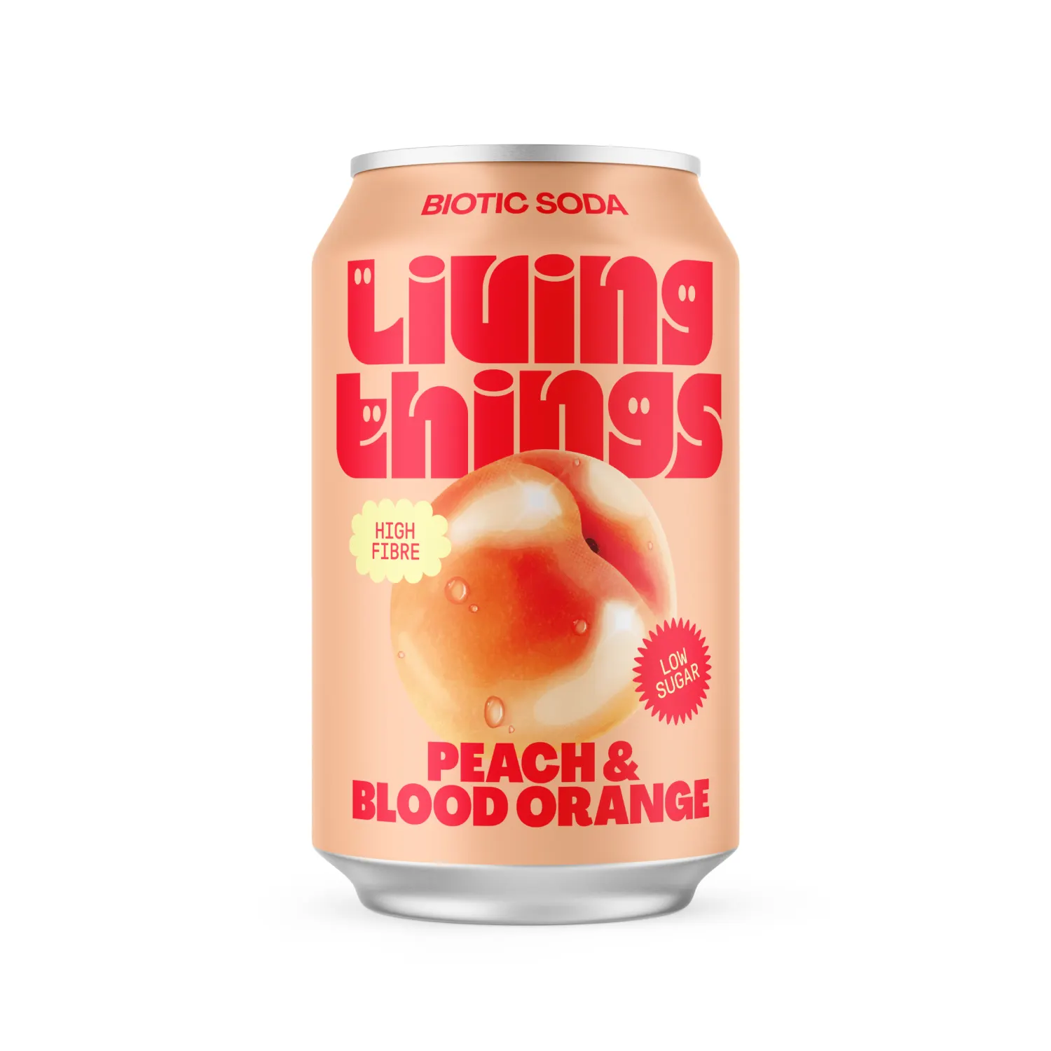 Kar.j. Peach & Bl. Orange Living Things 0,33l