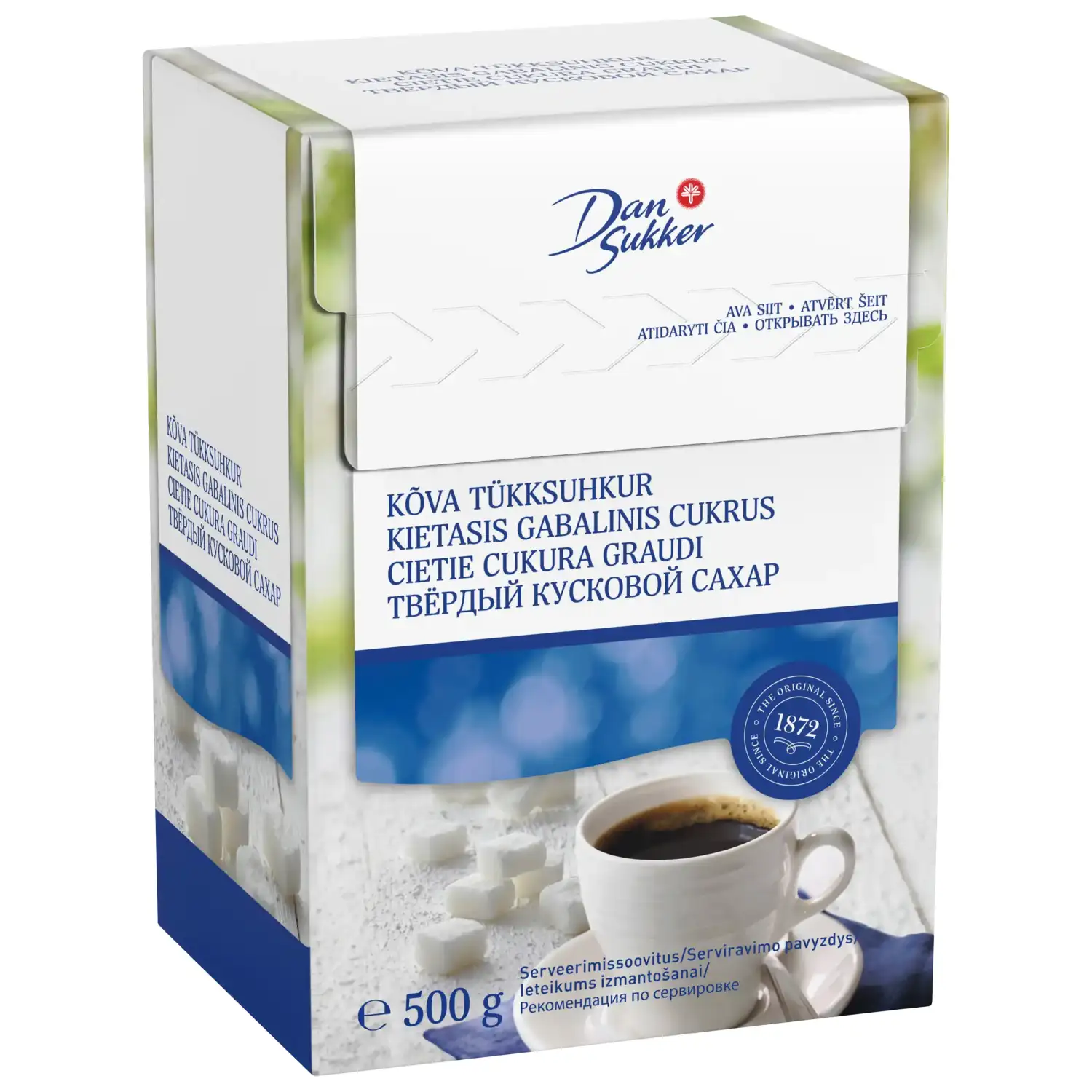 Cukura graudi Dansukker cietie 500g