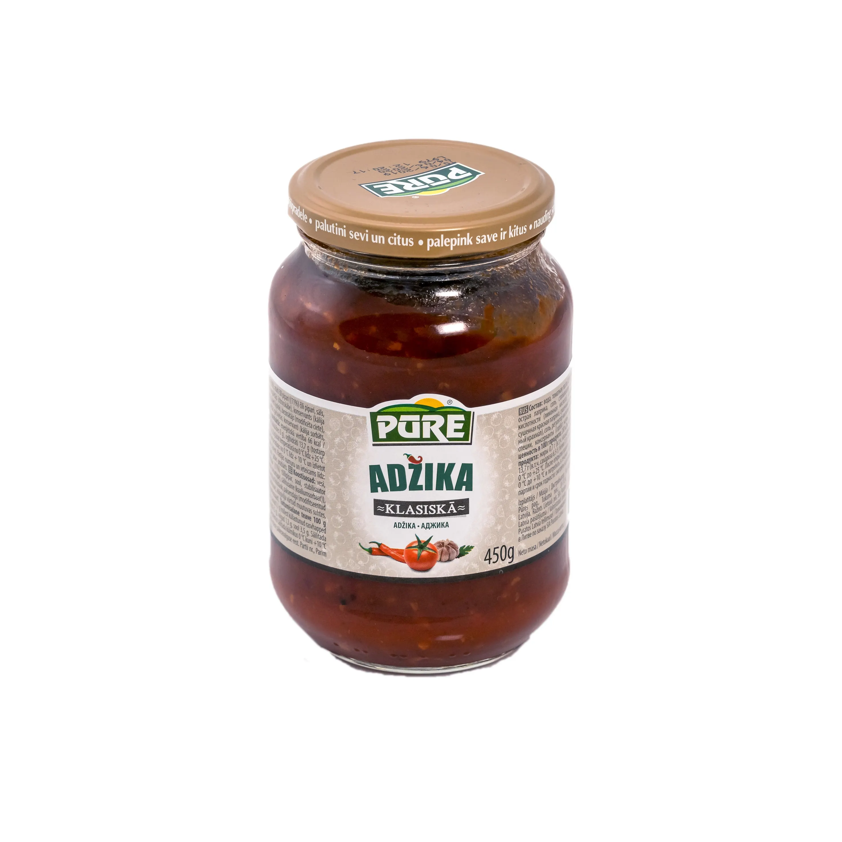 Adžika Pūre Klasiskā 450g