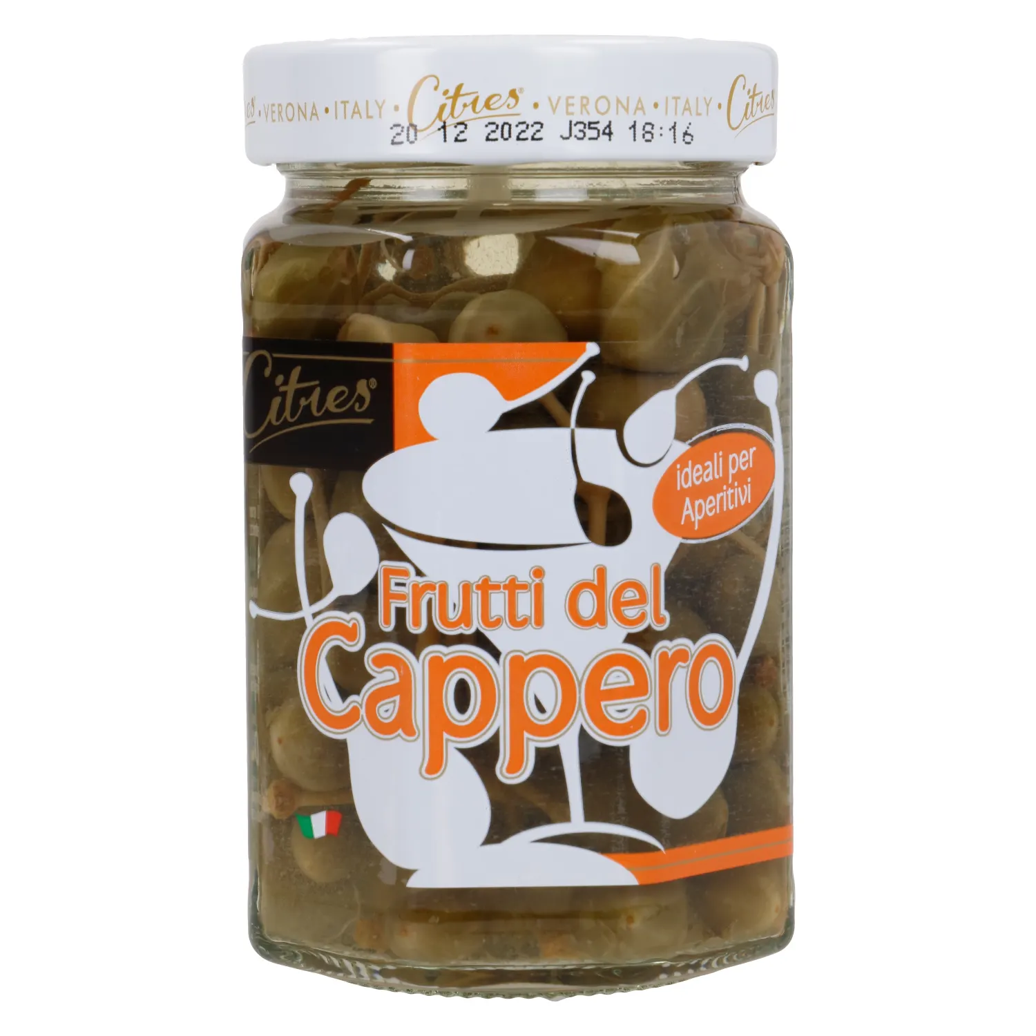 Kaparėliai CITRES, 290 g / 130 g