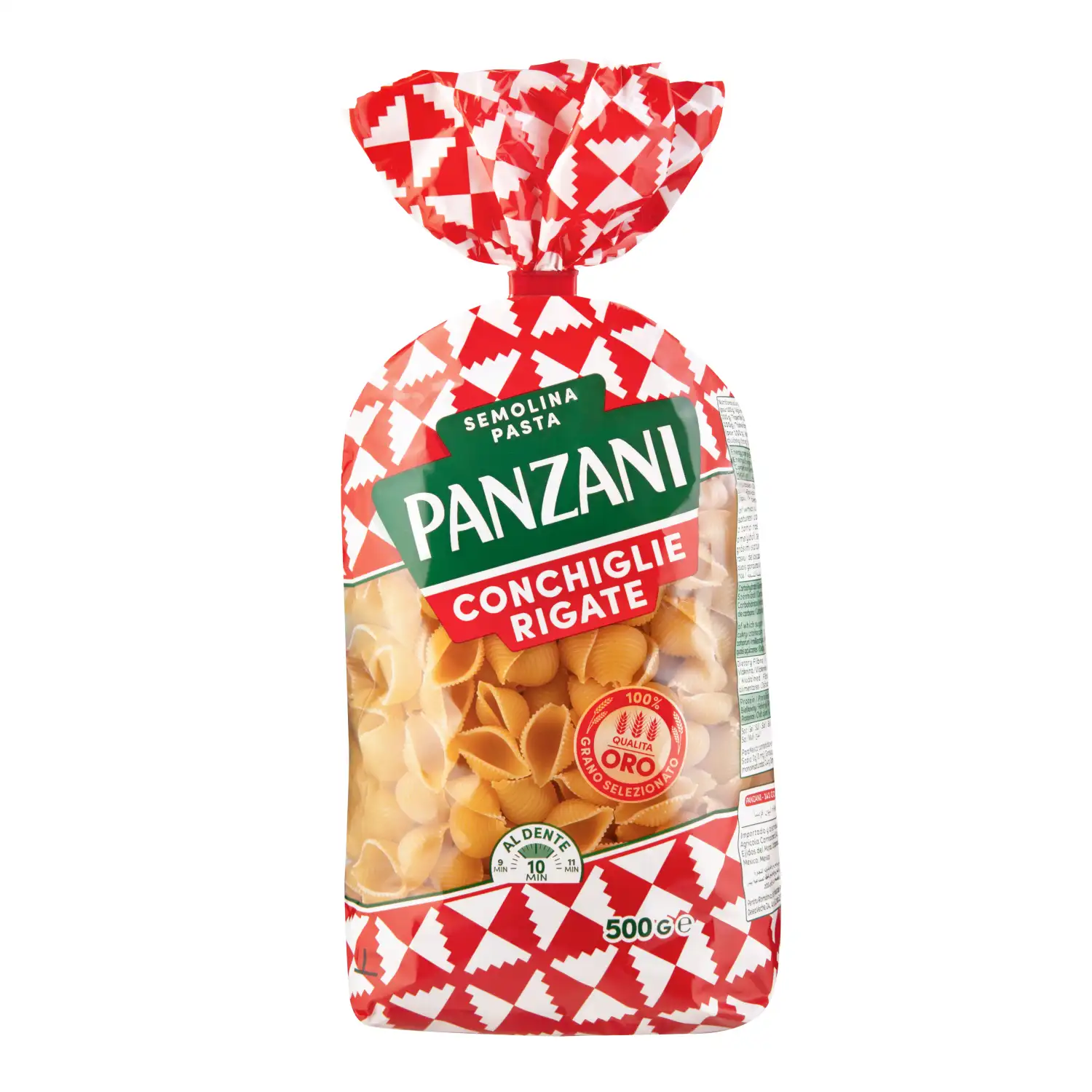 Makaronid Conchiglie Rigate Panzani 500g