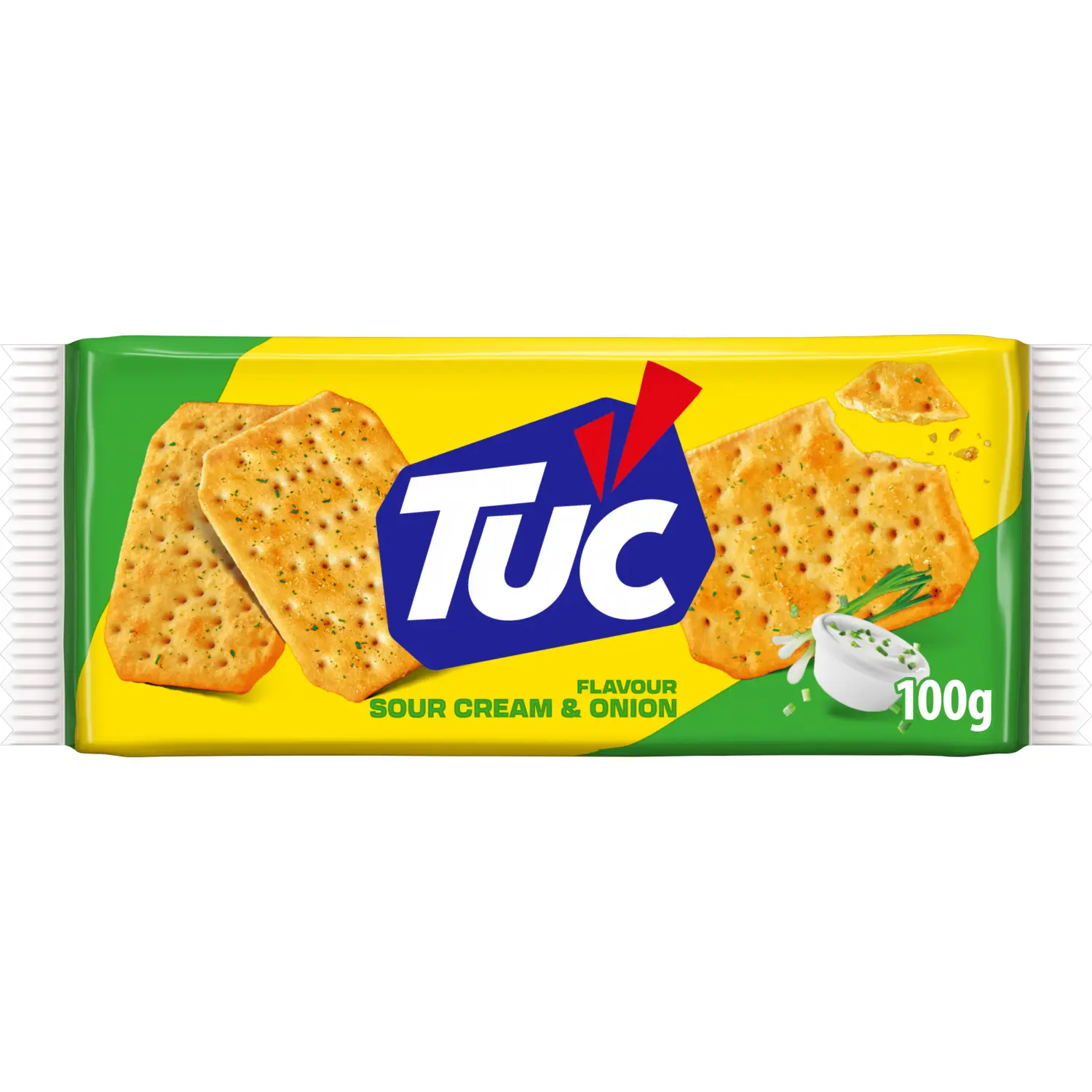Grietinės ir svog. sk. krekeriai TUC, 100 g