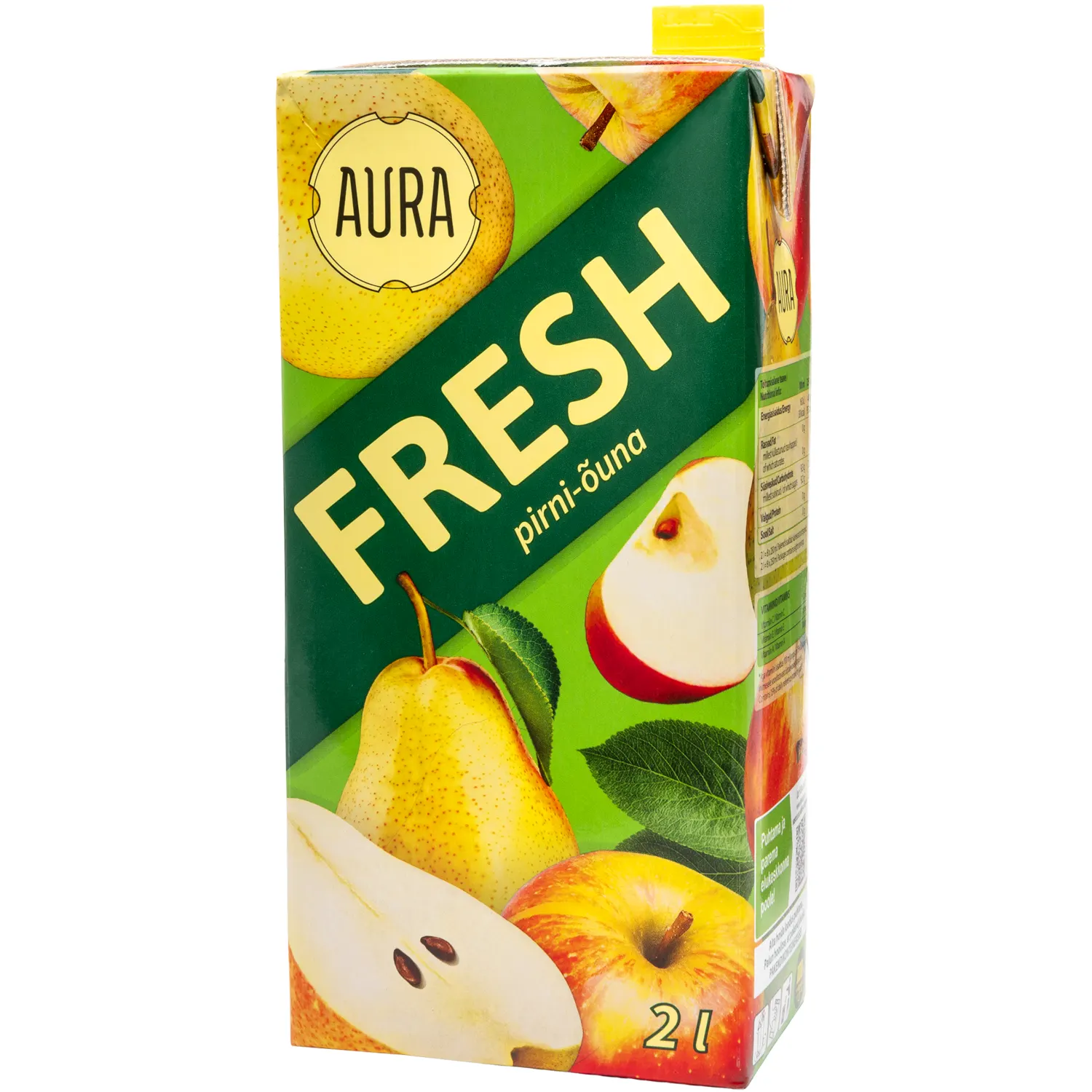 Mahlajook Aura Fresh pirni-õuna 2l