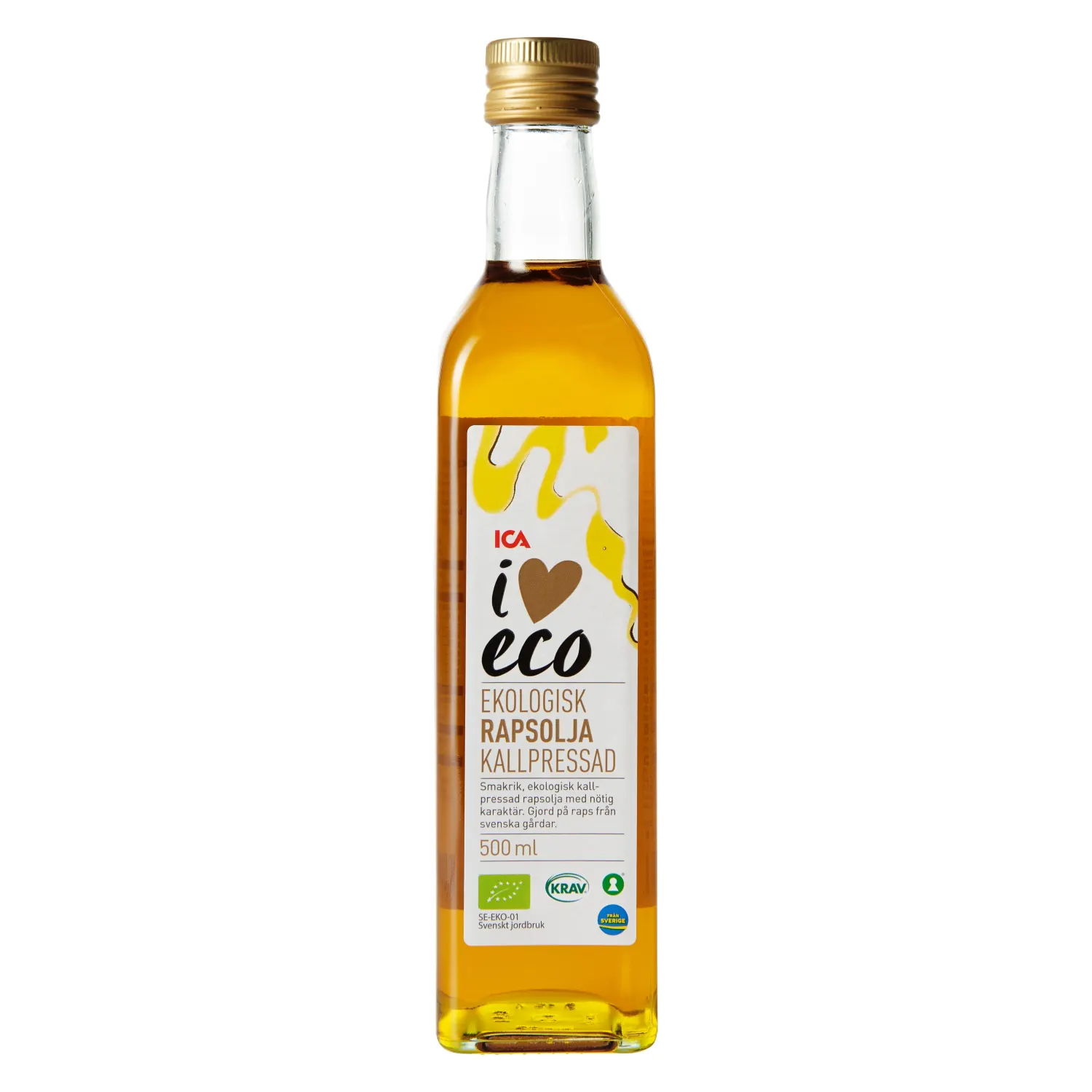 Rapšu eļļa I Love Eco 500ml