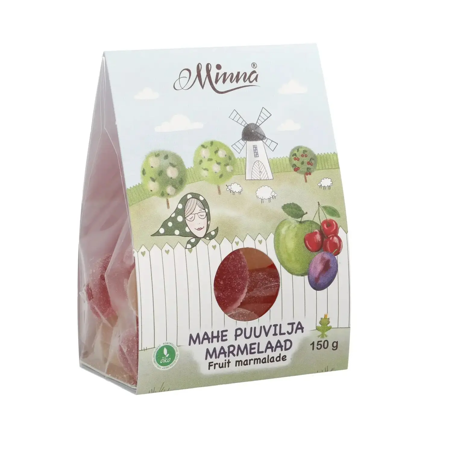 Mahe marmelaad puuvilja Minna 150g