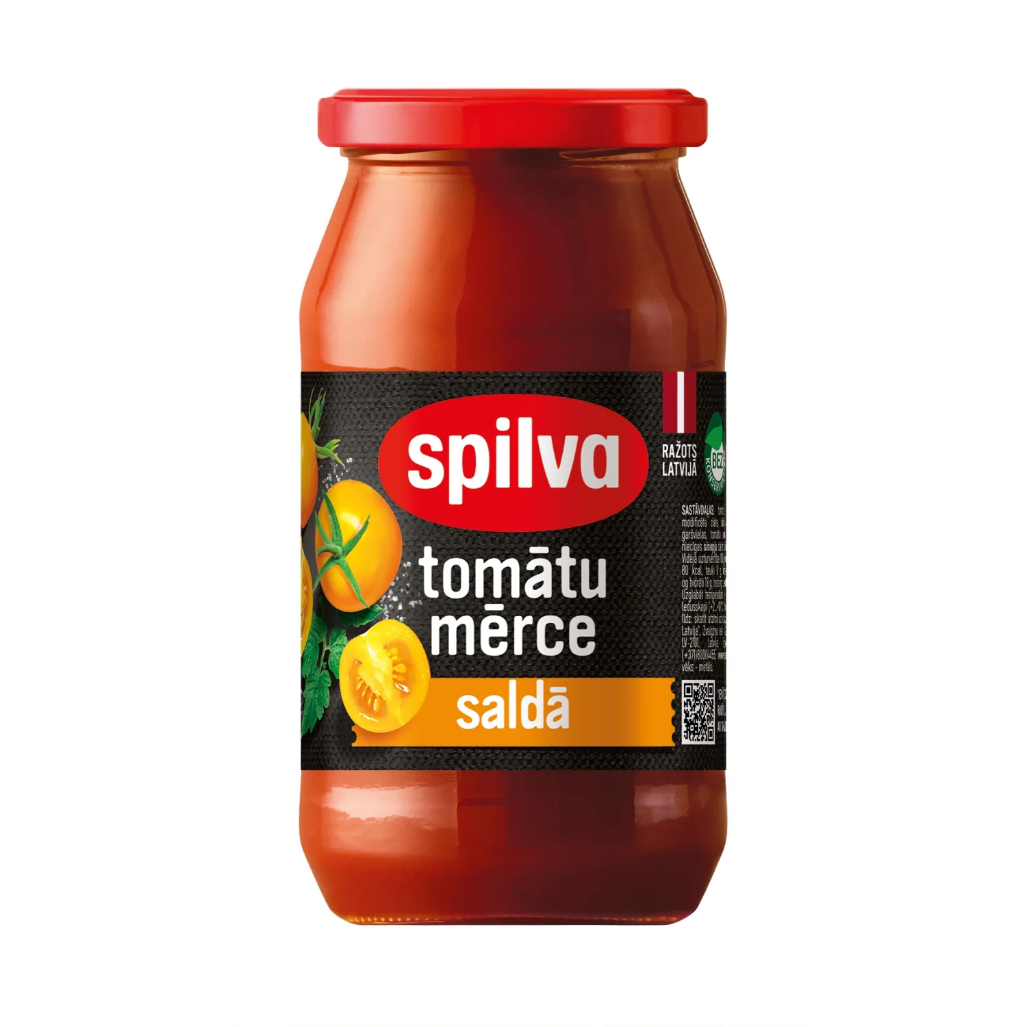 Tomātu mērce Spilva saldā 510g