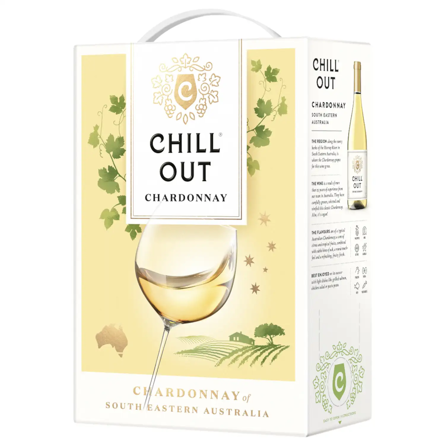 Gt. vein Chill Out Chardonnay 13% 3l