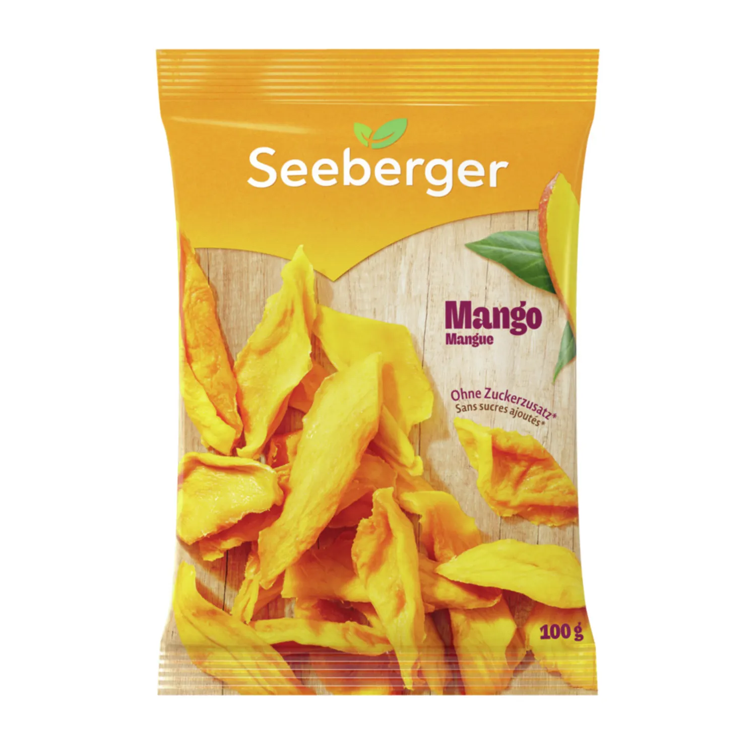 Džiovintų mangų juostelės, 100g