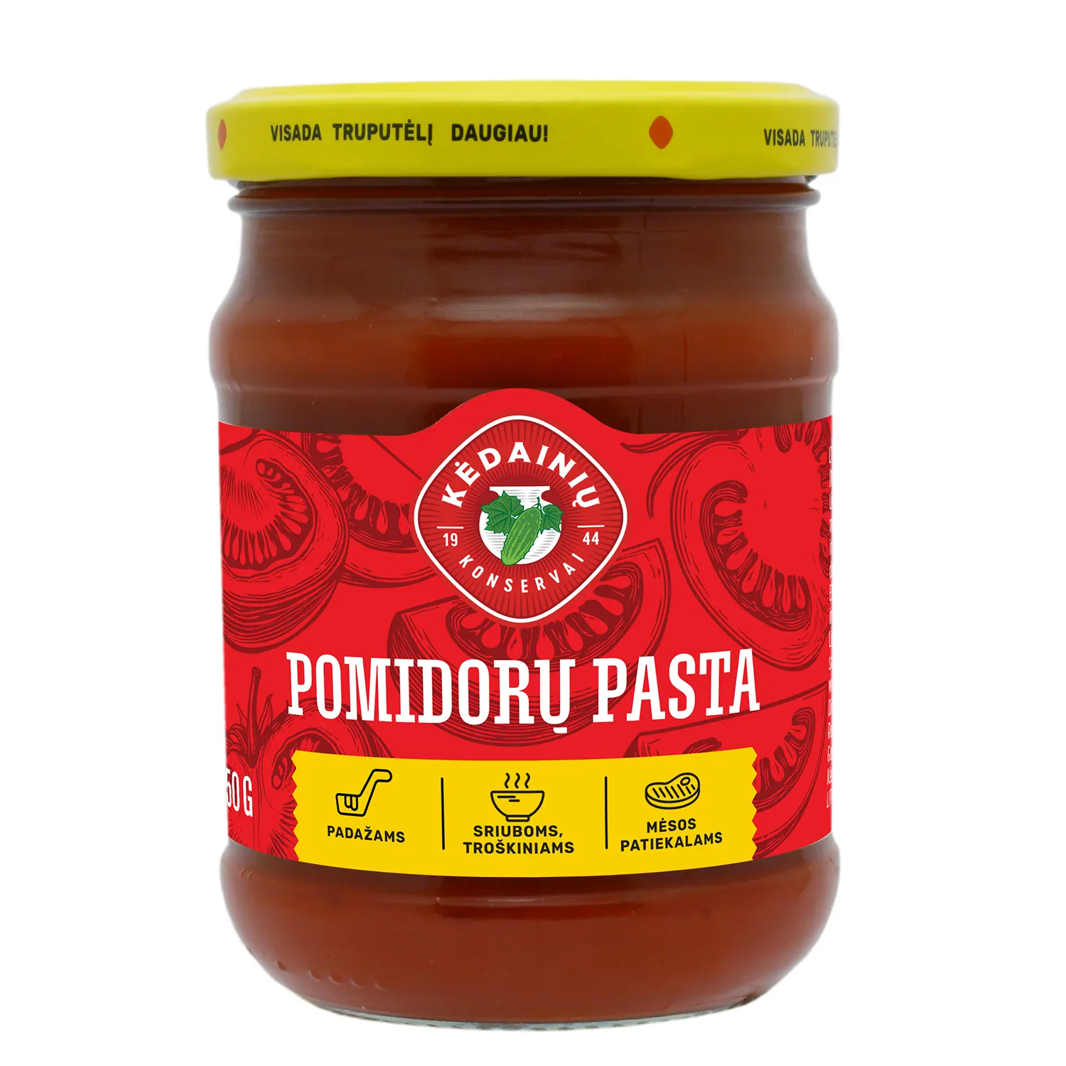 Pomidorų pasta KĖDAINIŲ KONSERVAI 250g