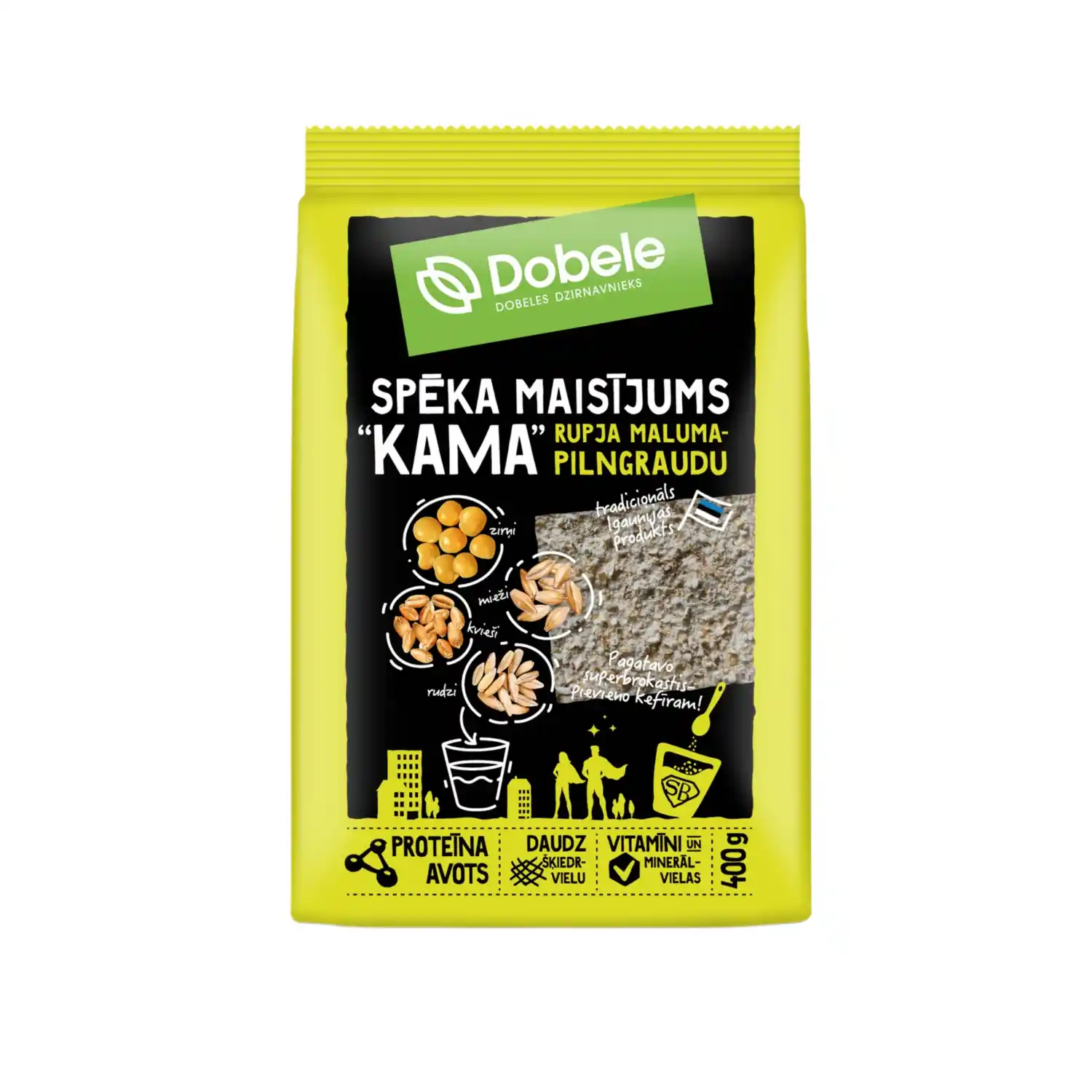 Kama milti Dobele 400g