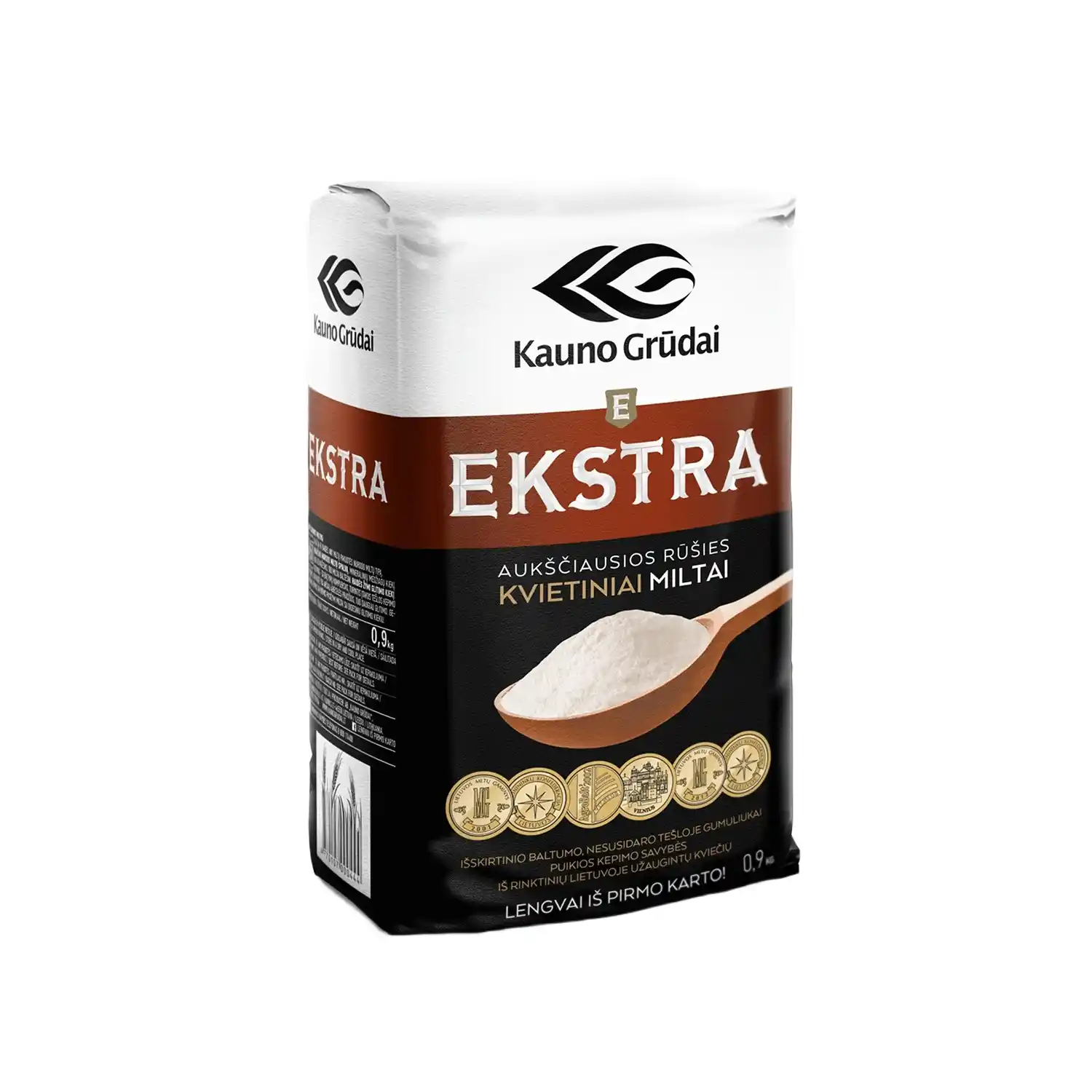 Kvietiniai miltai EKSTRA, 405 D, 900 g