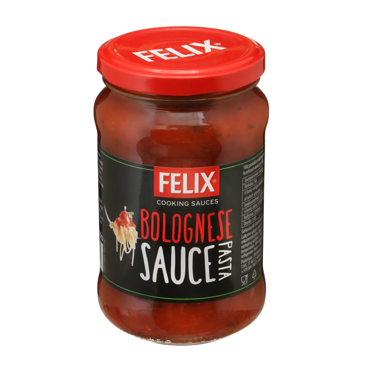 Bolonijos padažas makaronams FELIX, 390 g